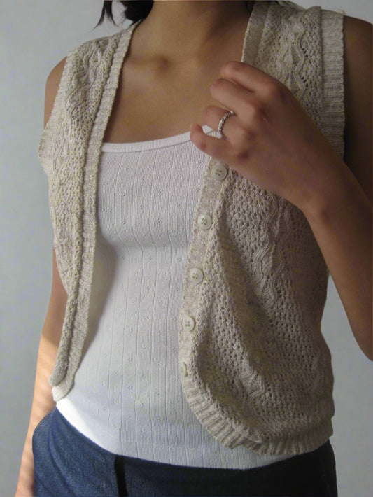 Vintage Knit Vest