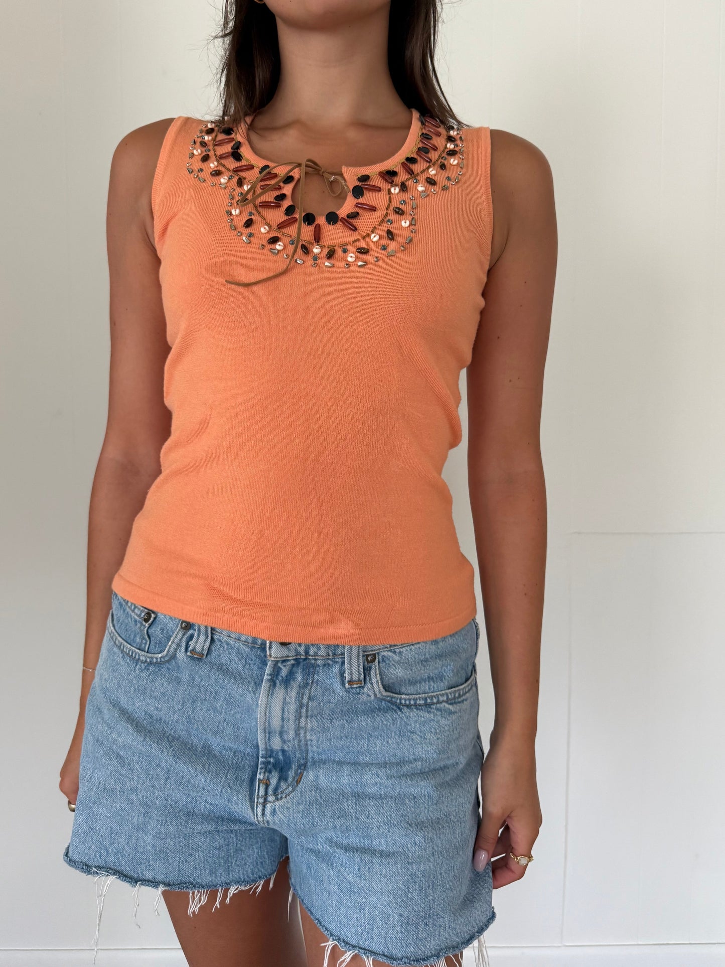 Vintage Coastal Cowgirl Tank Top