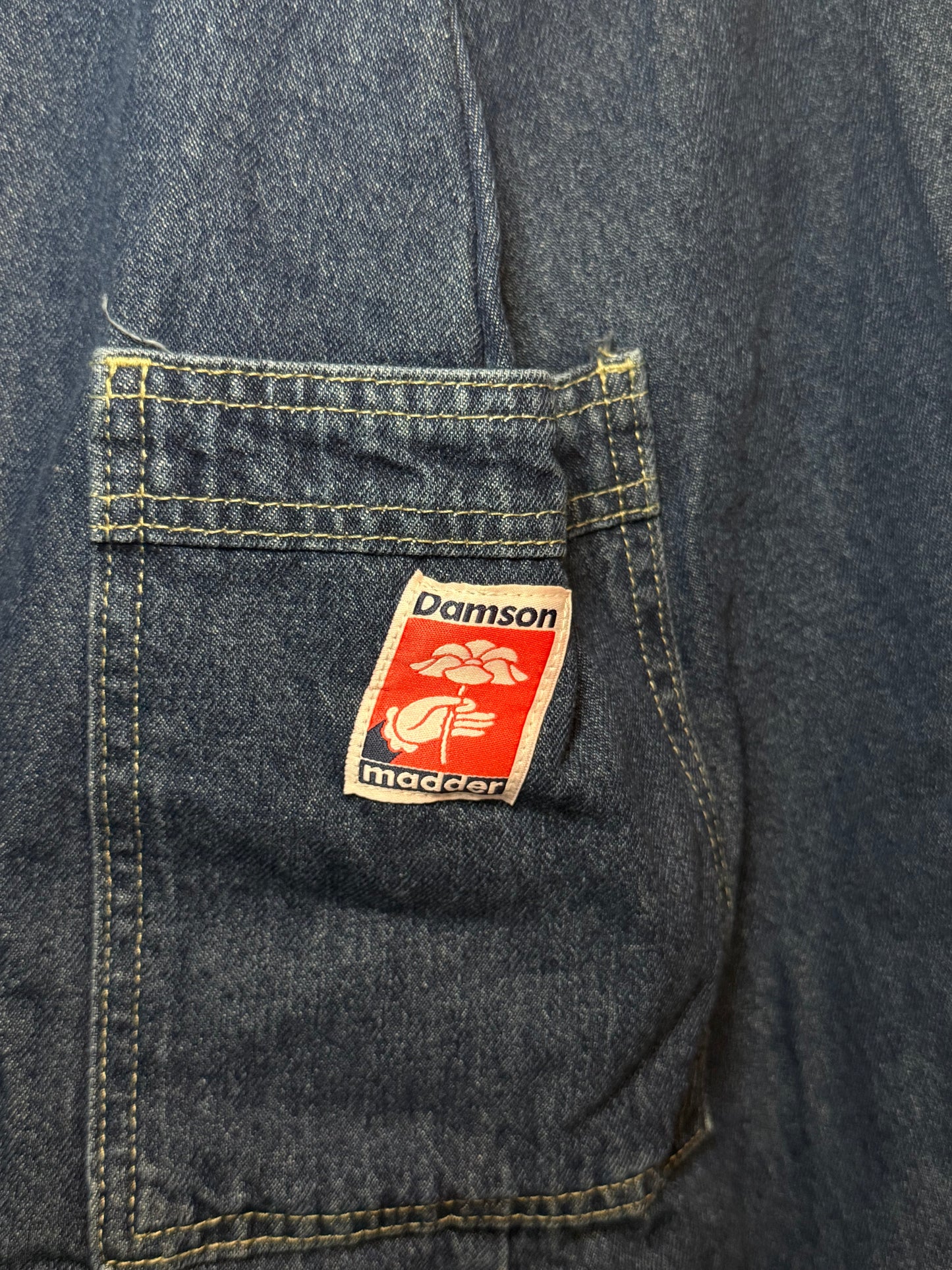 Damson Madder Midi Denim Skirt