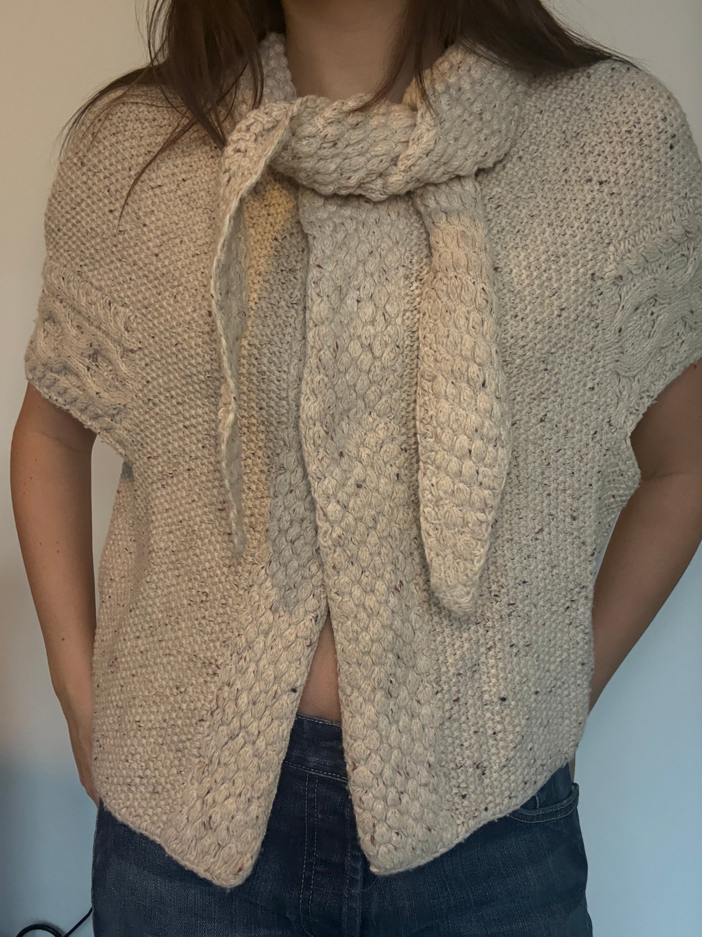 Thick and Fun T-Shirt Cardigan