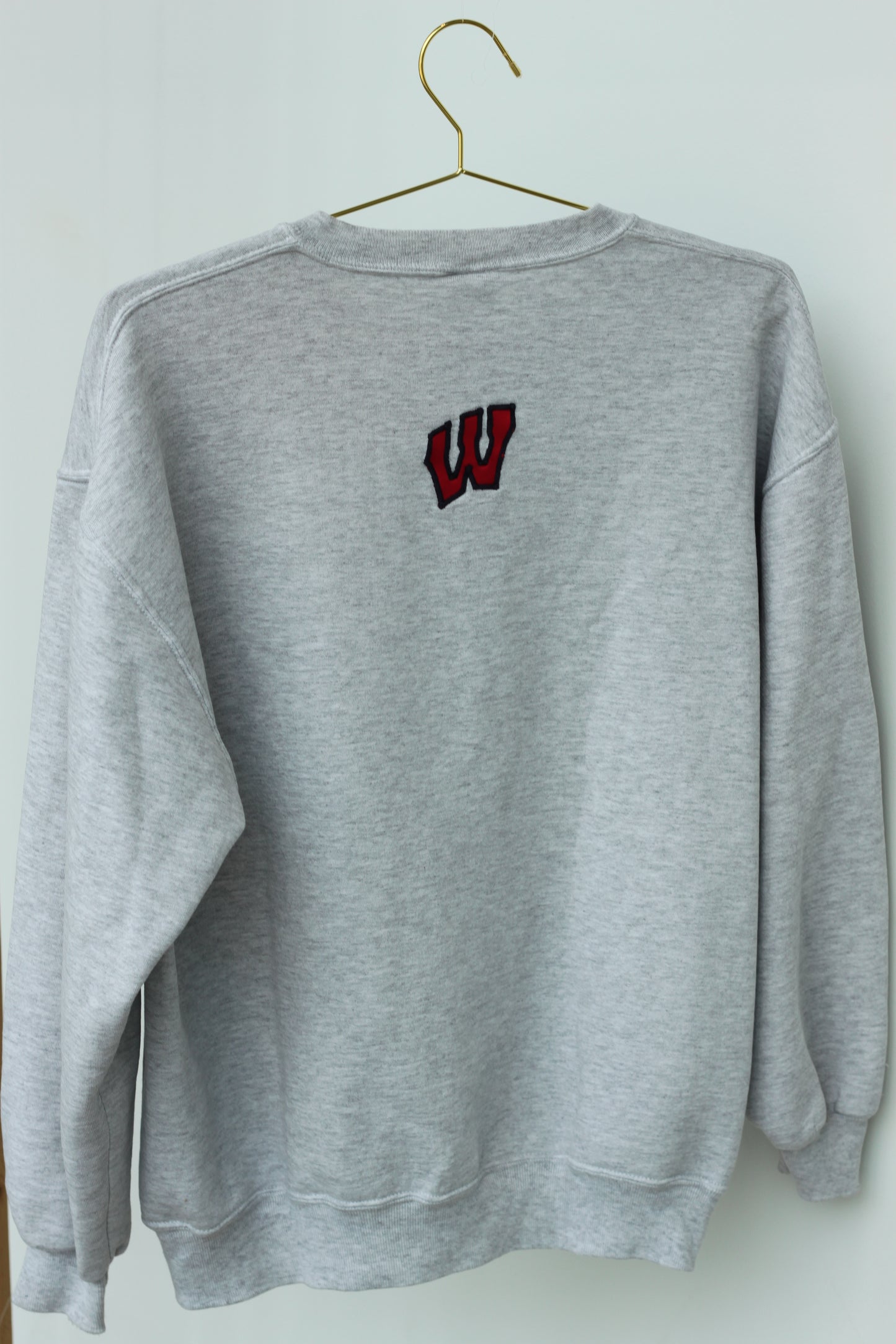 Vintage Wisconsin Rose Bowl Embroidered Crew Neck