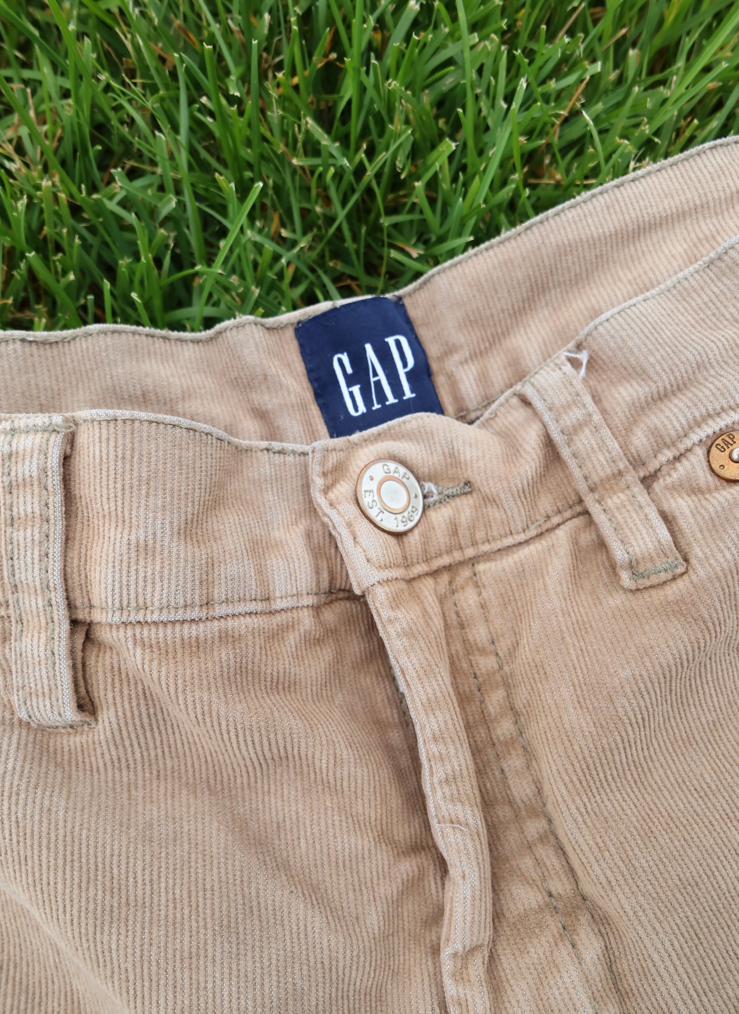 Light Brown GAP Courduroy Shorts
