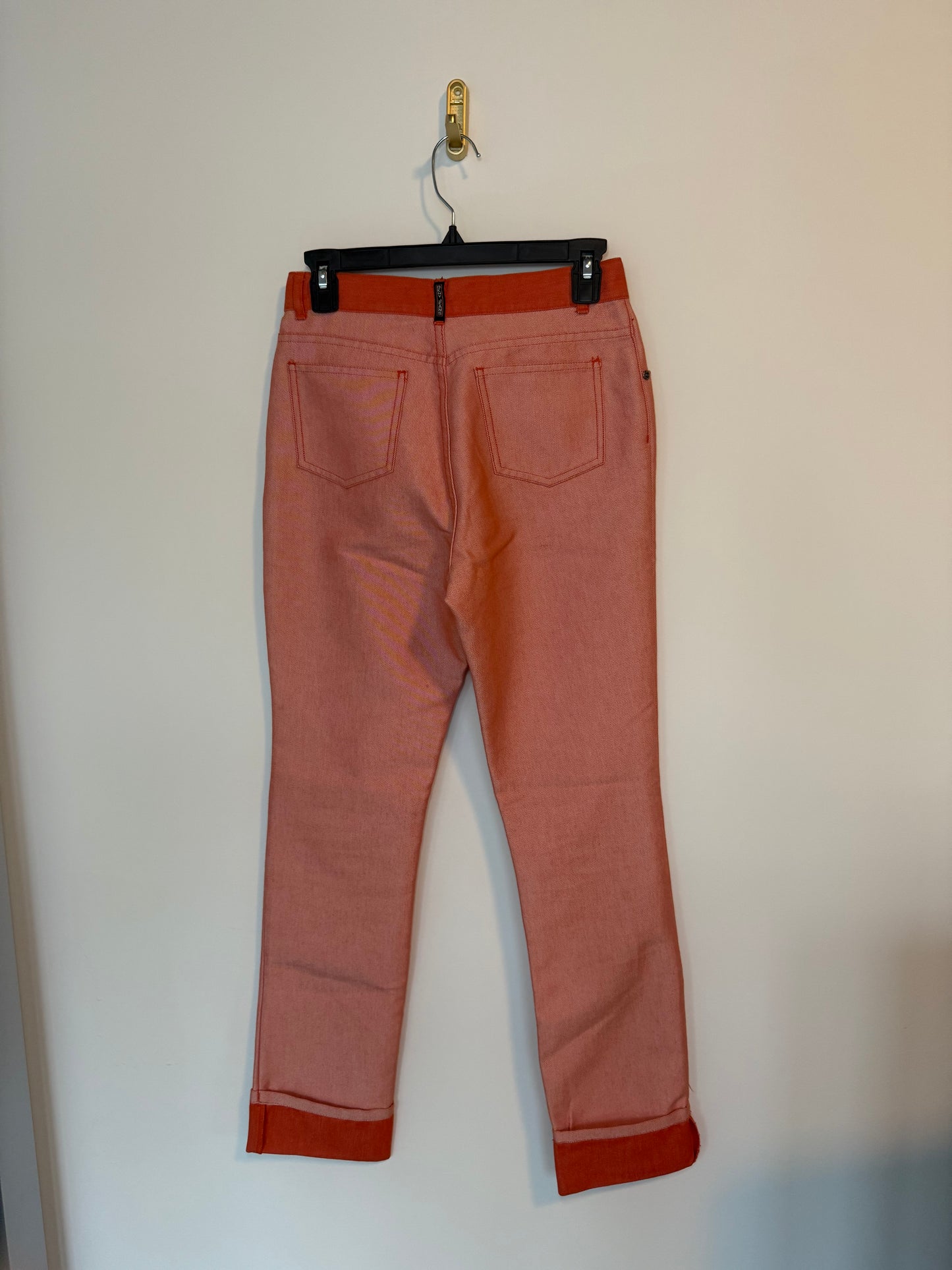 DKNY Orange Fashion Jeans