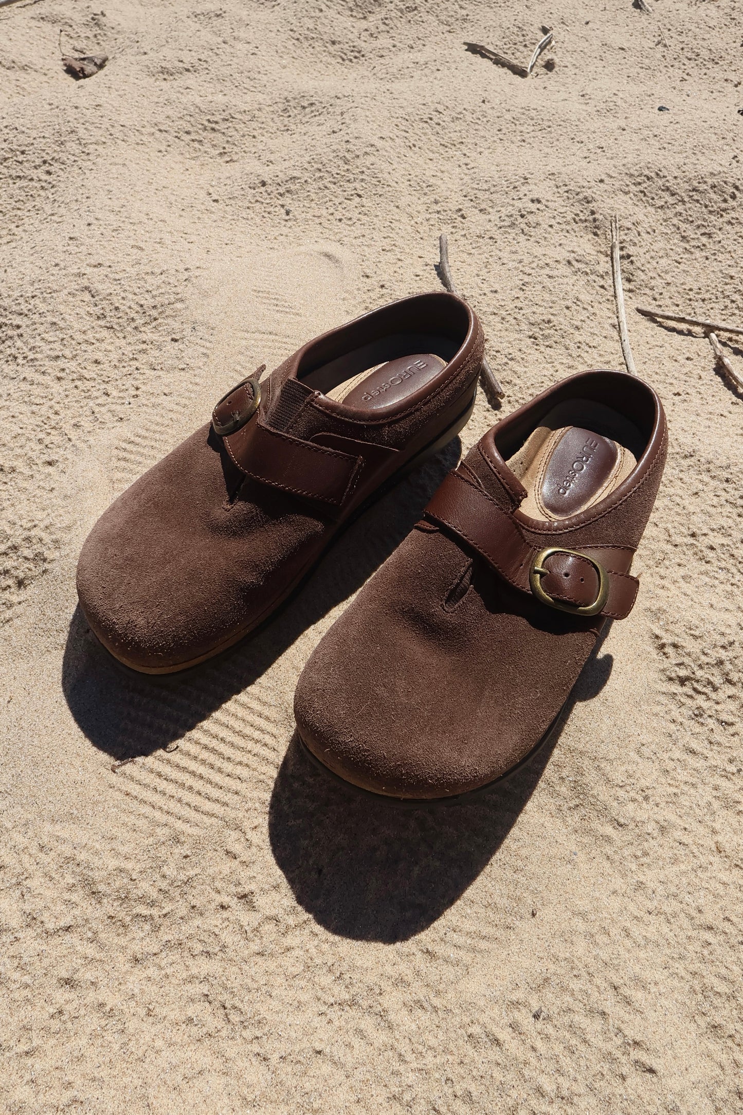 EuroStep Brown Boston Clogs