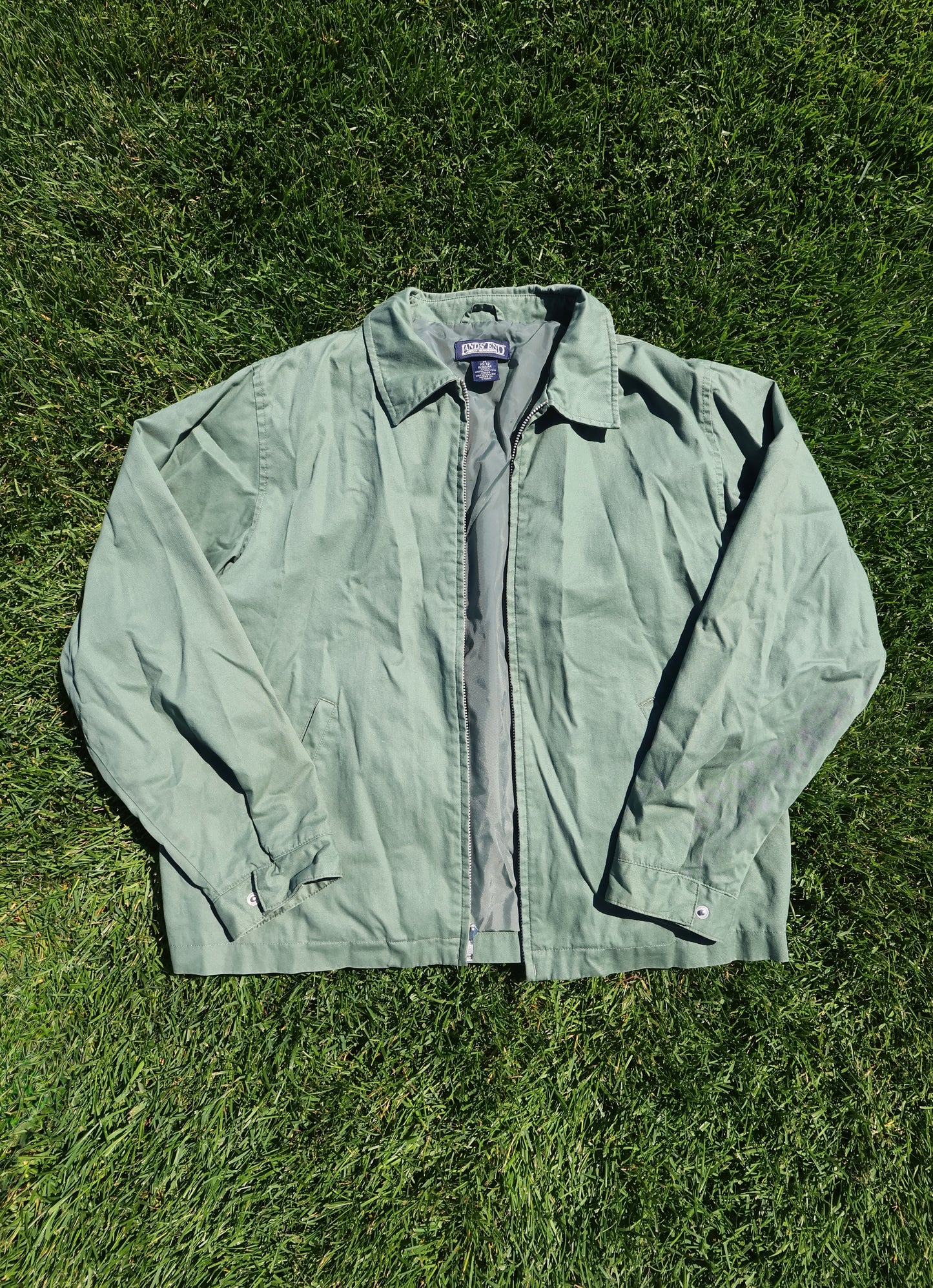 Lands End Stunning Zip Up Jacket
