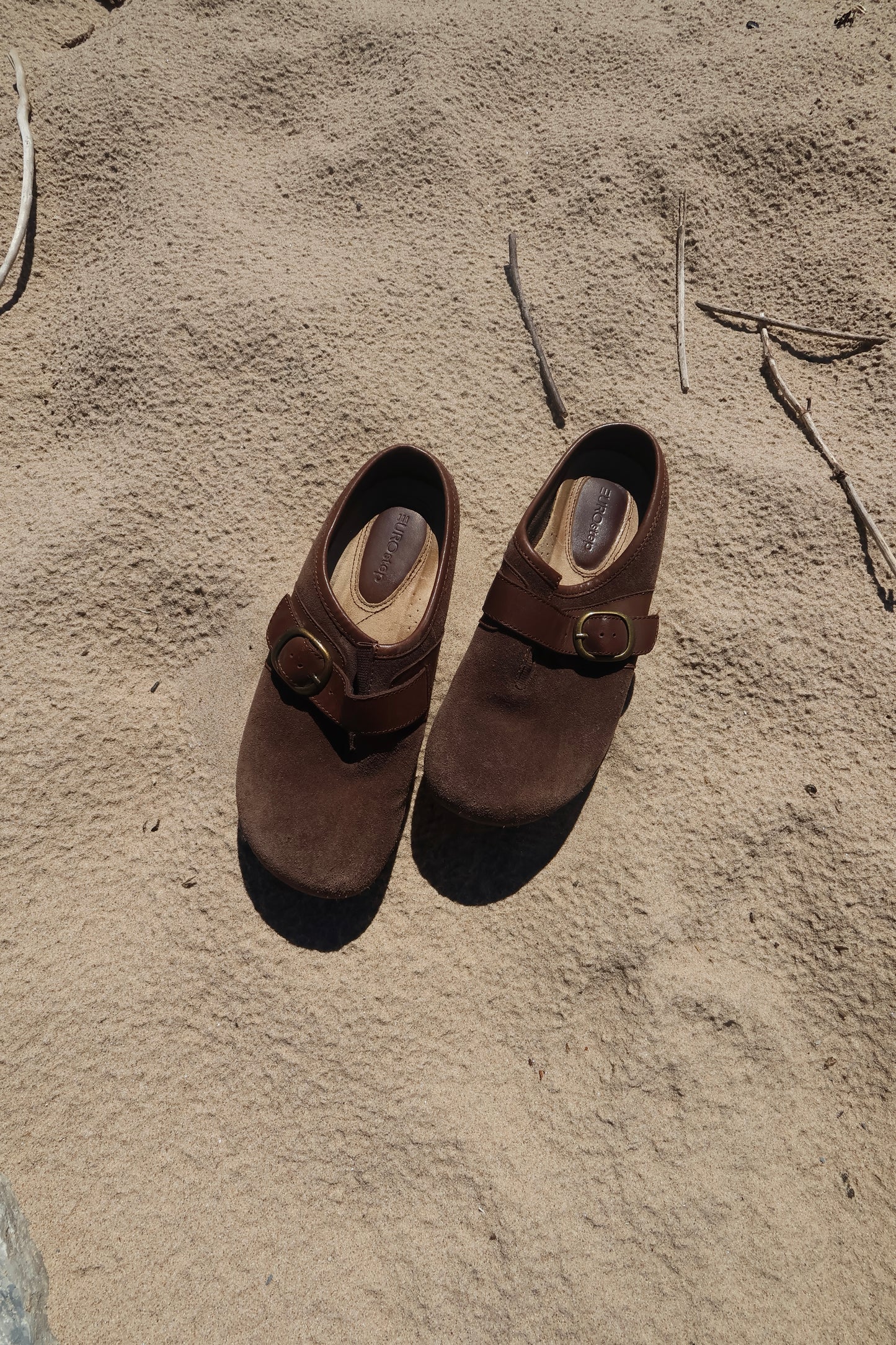 EuroStep Brown Boston Clogs