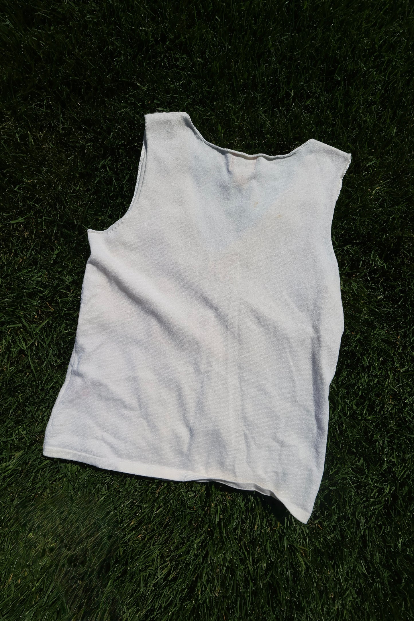 Knit Crochet and Beaded Summer Top