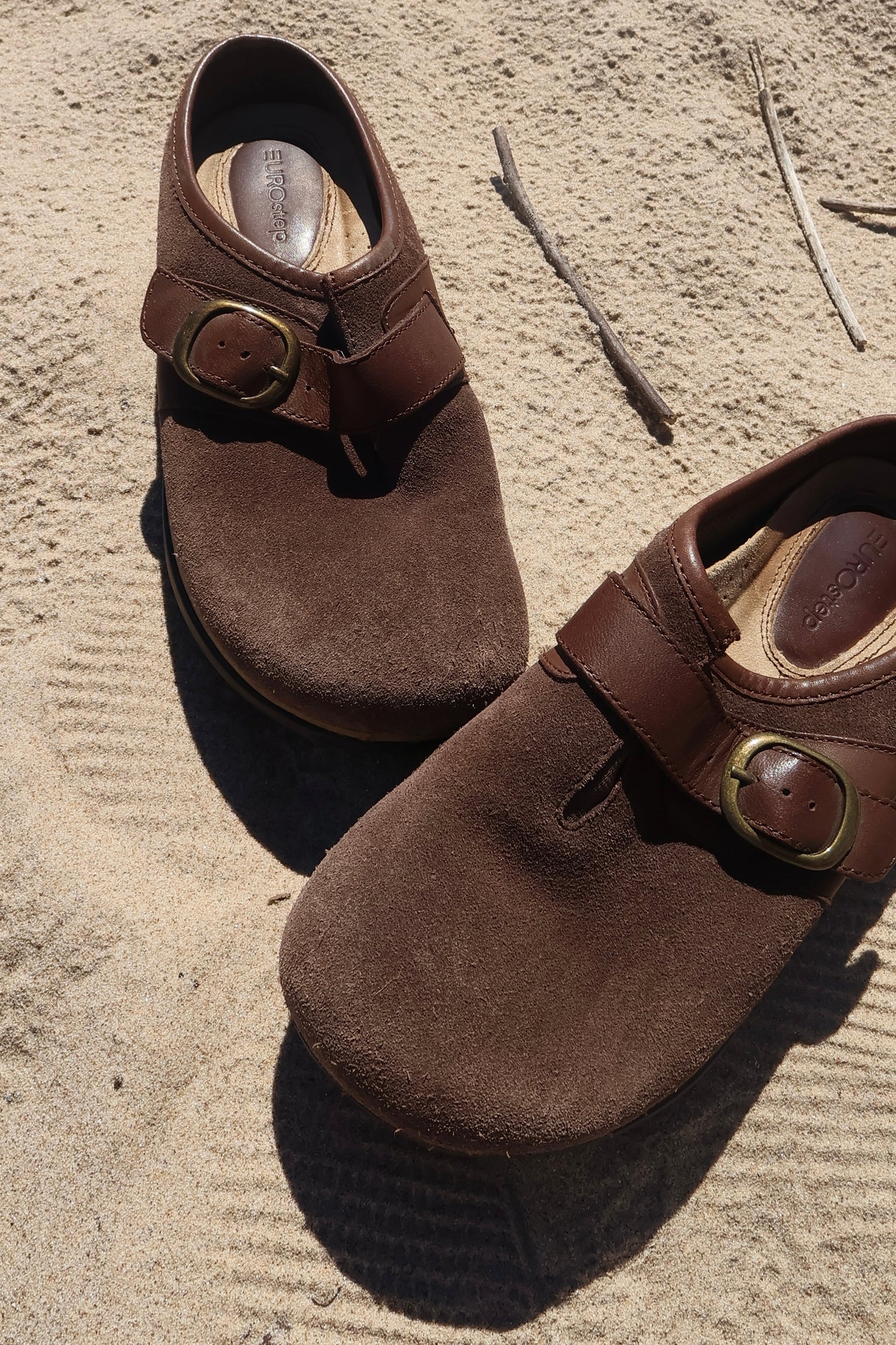 EuroStep Brown Boston Clogs