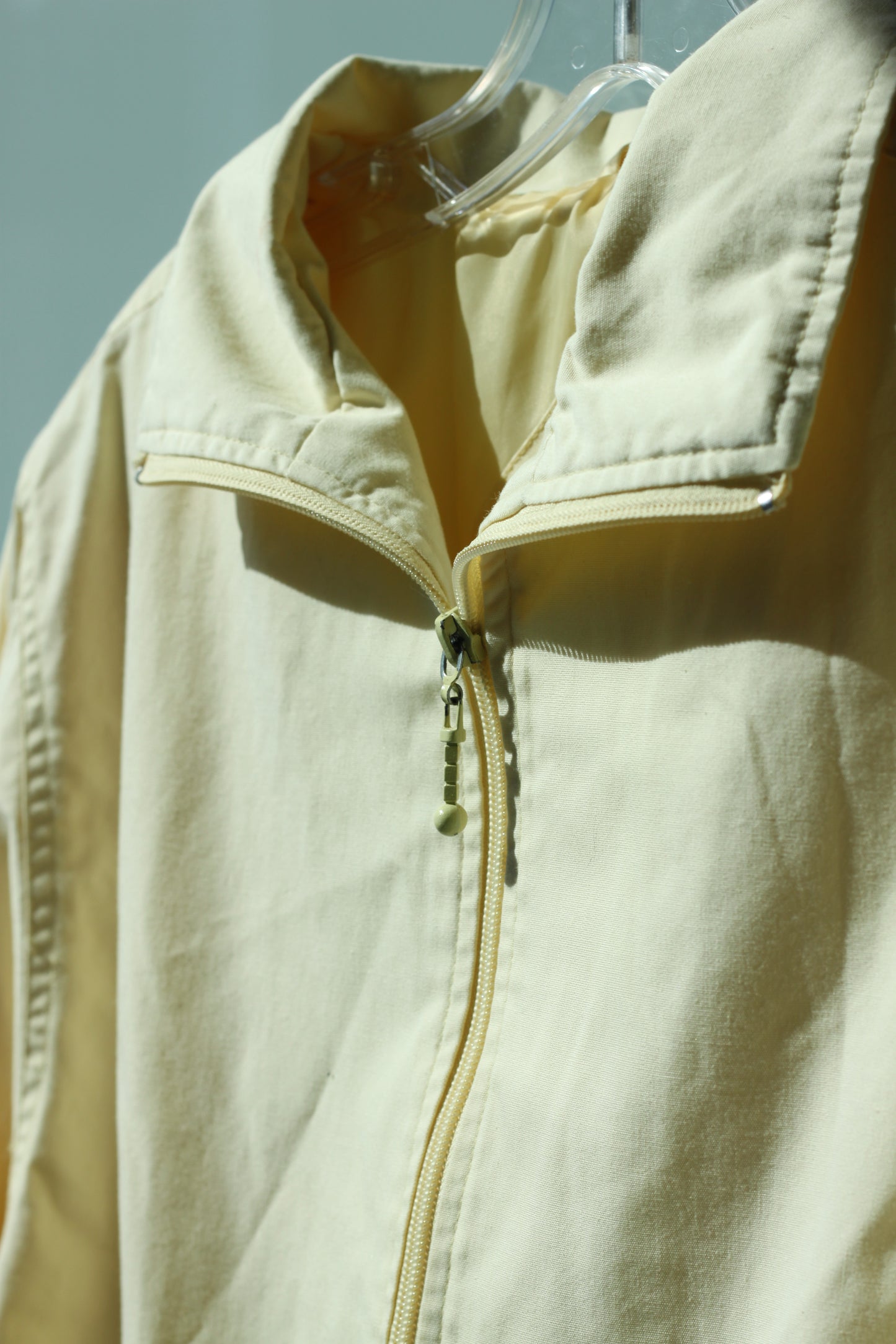 Butter Yellow Bomber Jacket