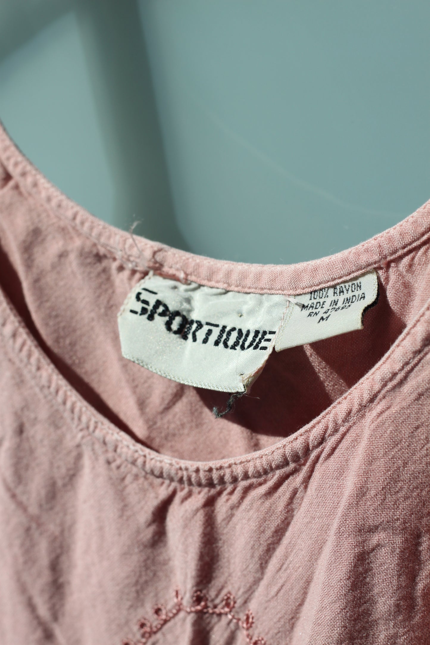 Vintage Boho Mini Mauve Dress