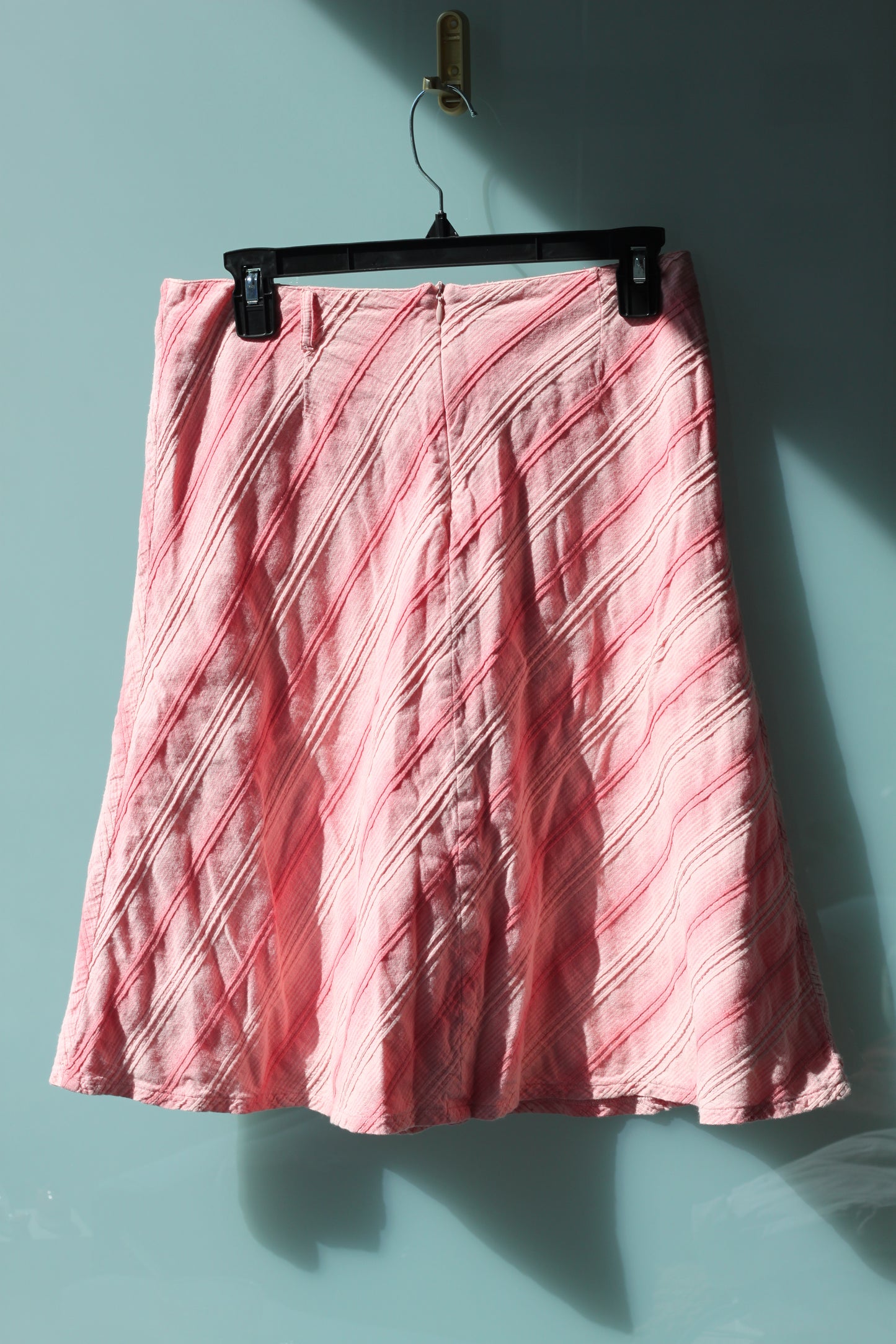 Vintage Shades of Pink Midi Skirt