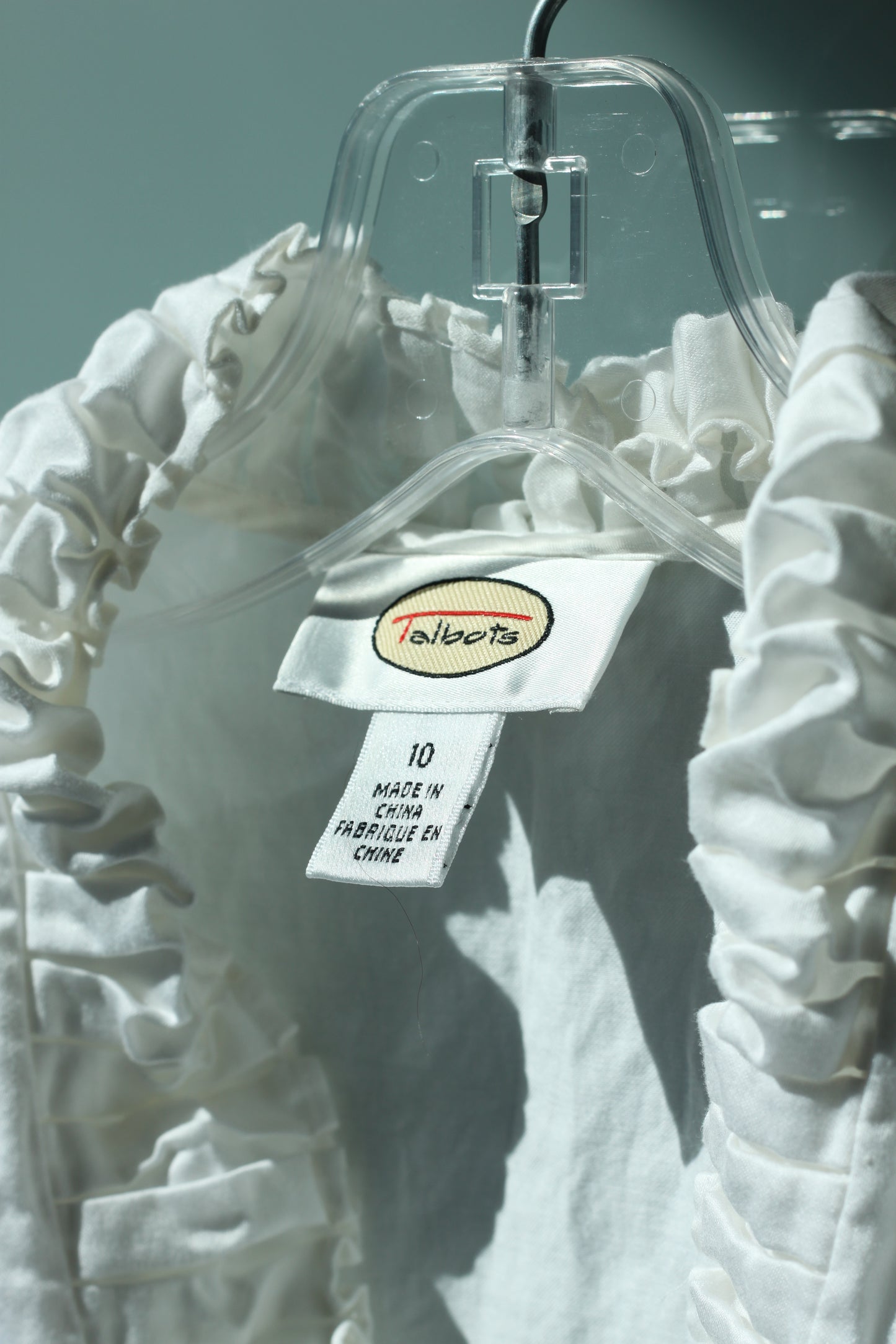 Talbots Fun Take on a White Button-Up