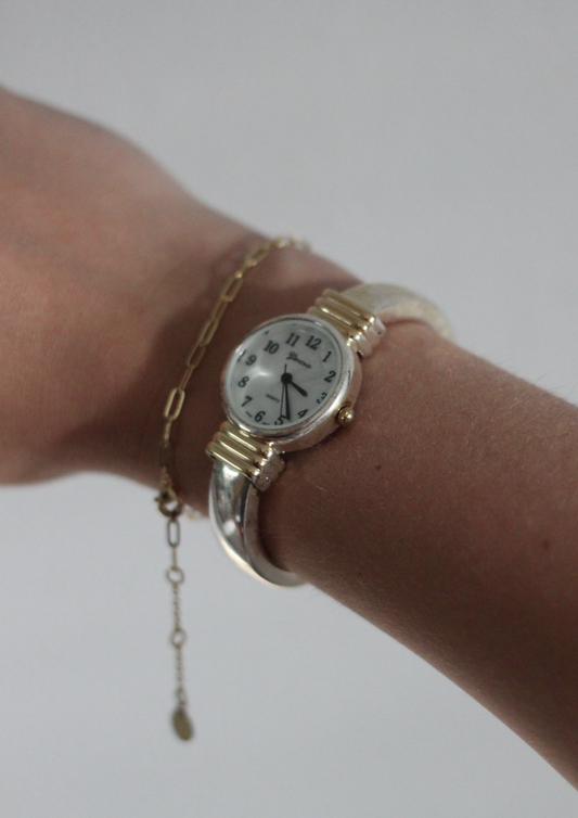 Vintage Mixed Metals Watch