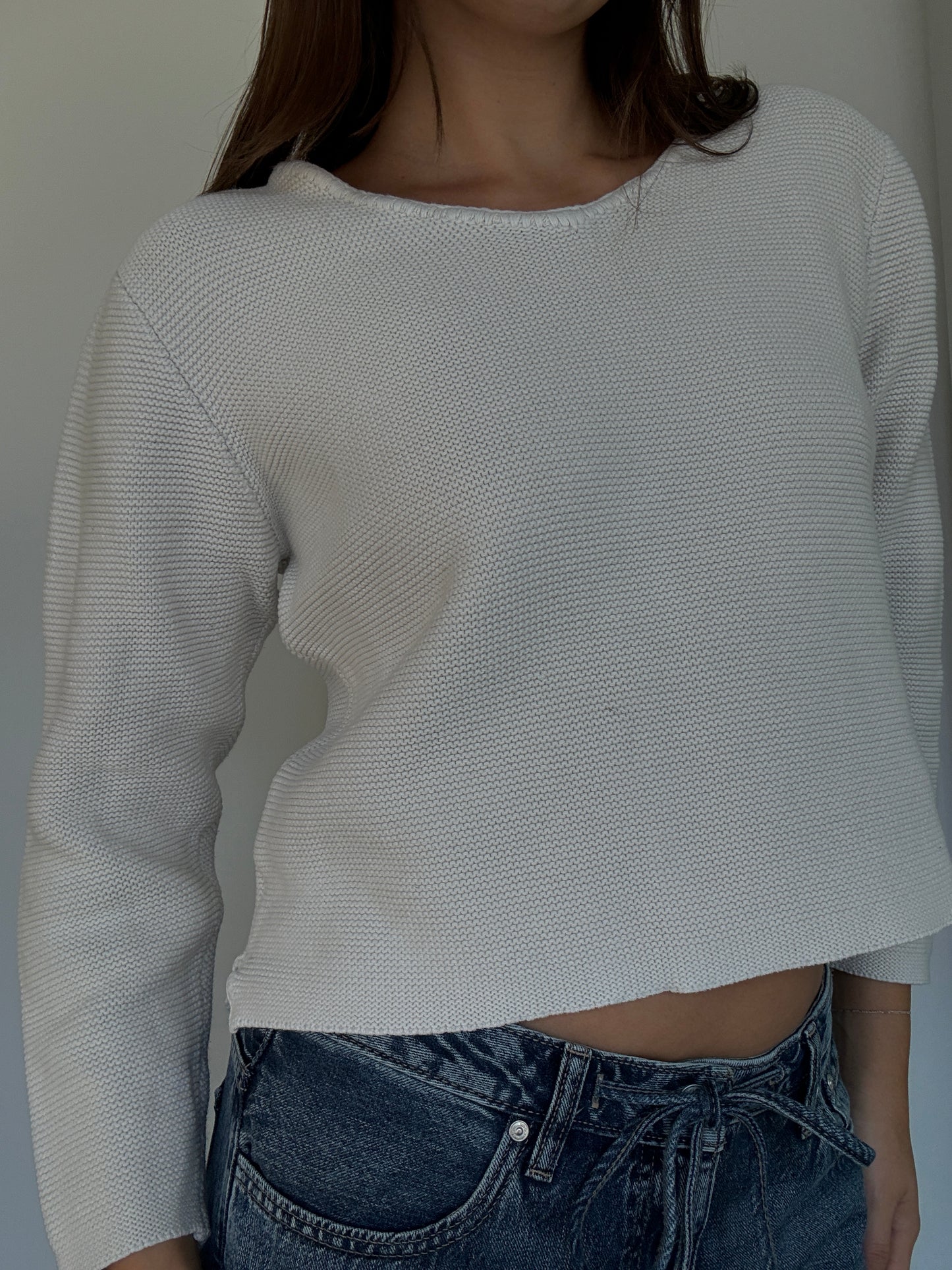 Orvis Knit Super Thick Mid Crop Sweater