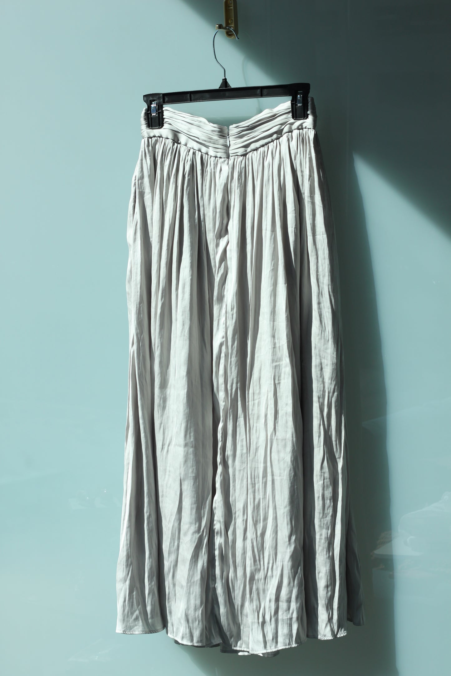 Silver Silk Princess Skirt