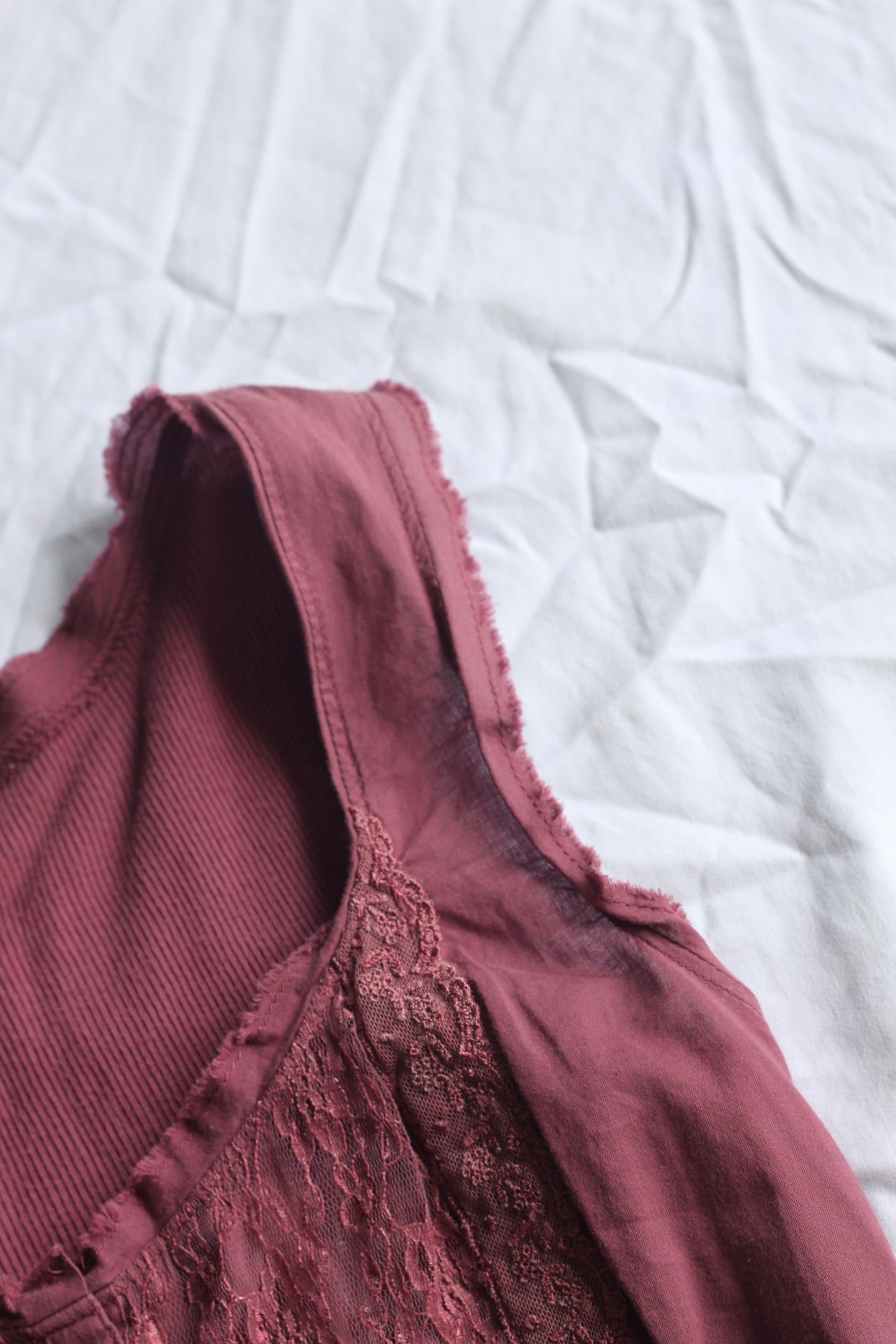 Mauve Princess Boho Tank Top