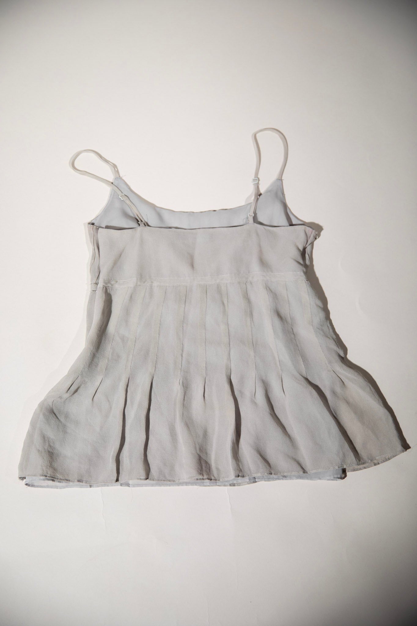 Gray Sparkle Beaded Camisole