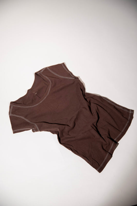 Brown Gap Baby-Tee