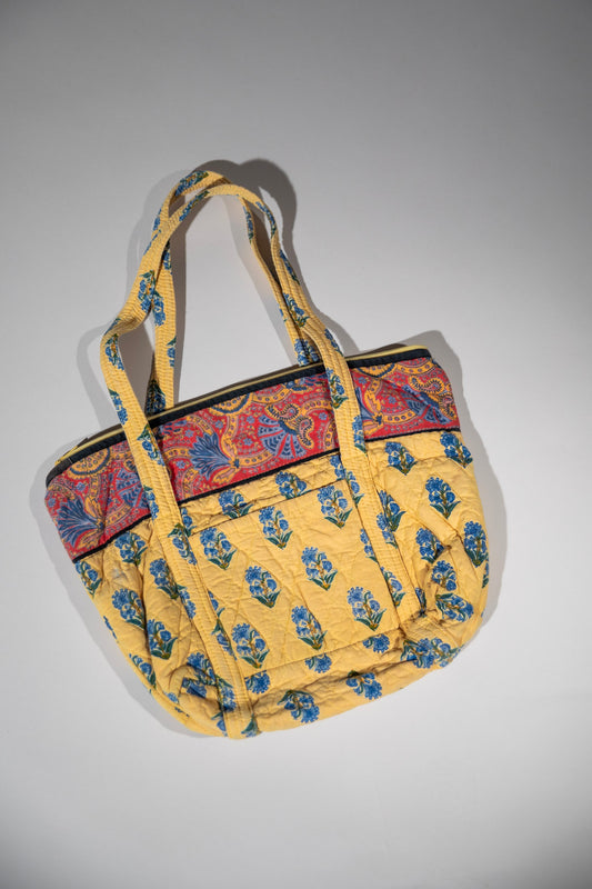Quilted Summer Tote Bag