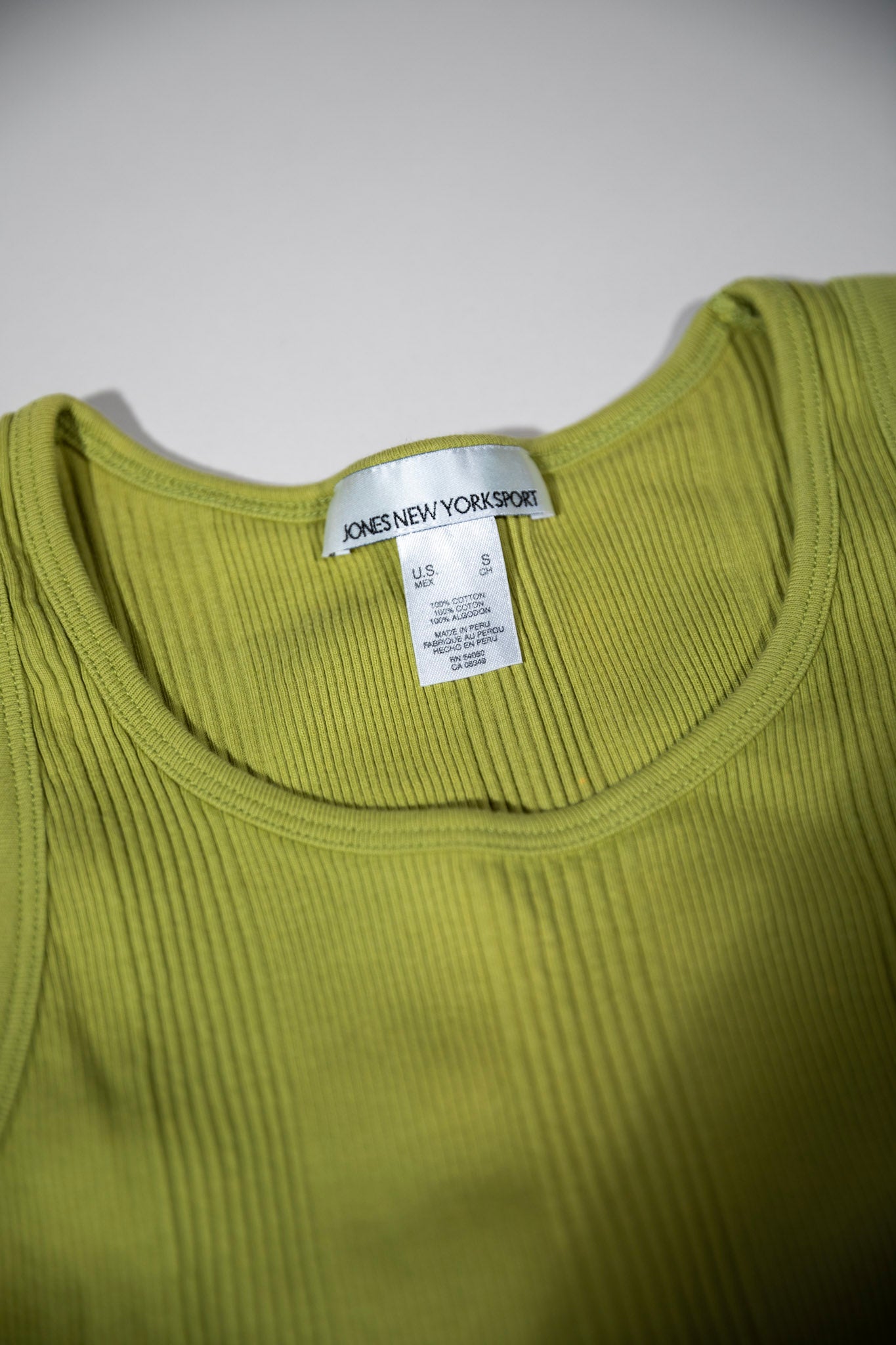 Vintage Olive Green Tank