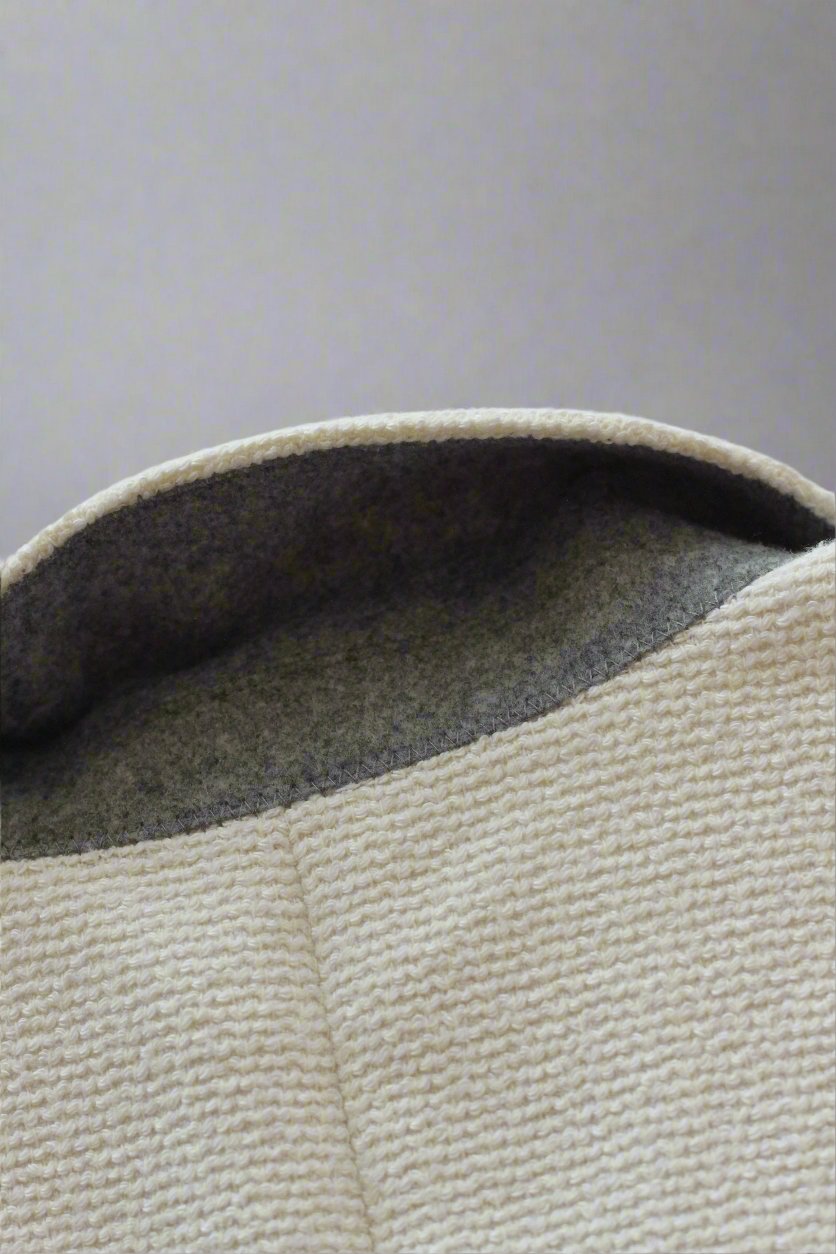 Anne Taylor Wool Cream Blazer