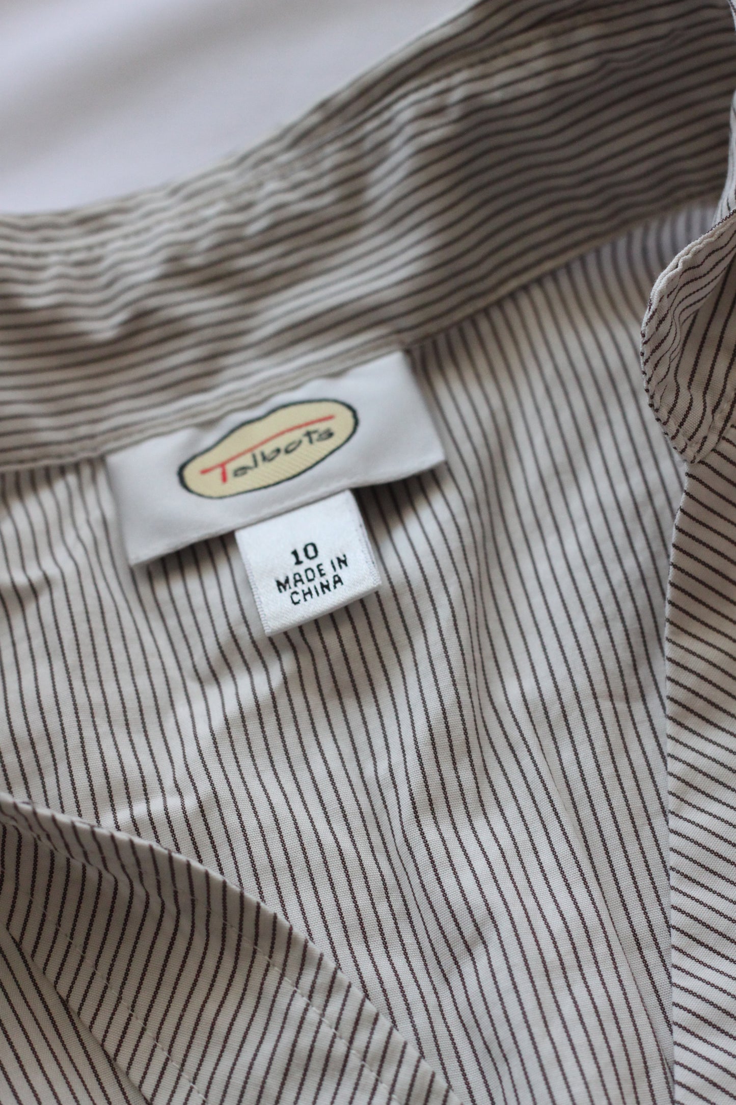 Vintage Stripe Button Up