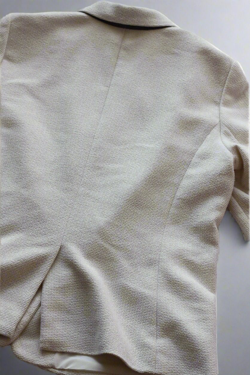 Anne Taylor Wool Cream Blazer