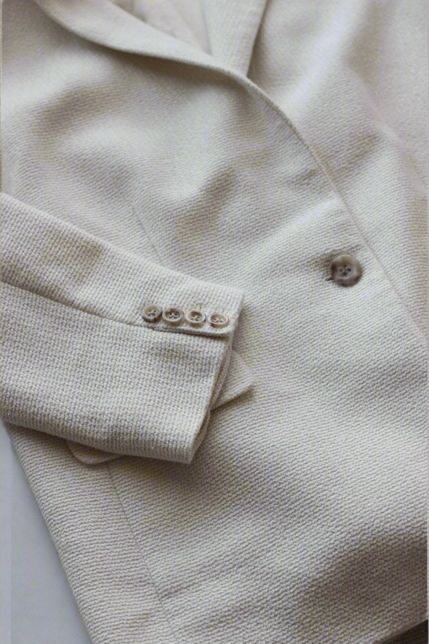 Anne Taylor Wool Cream Blazer