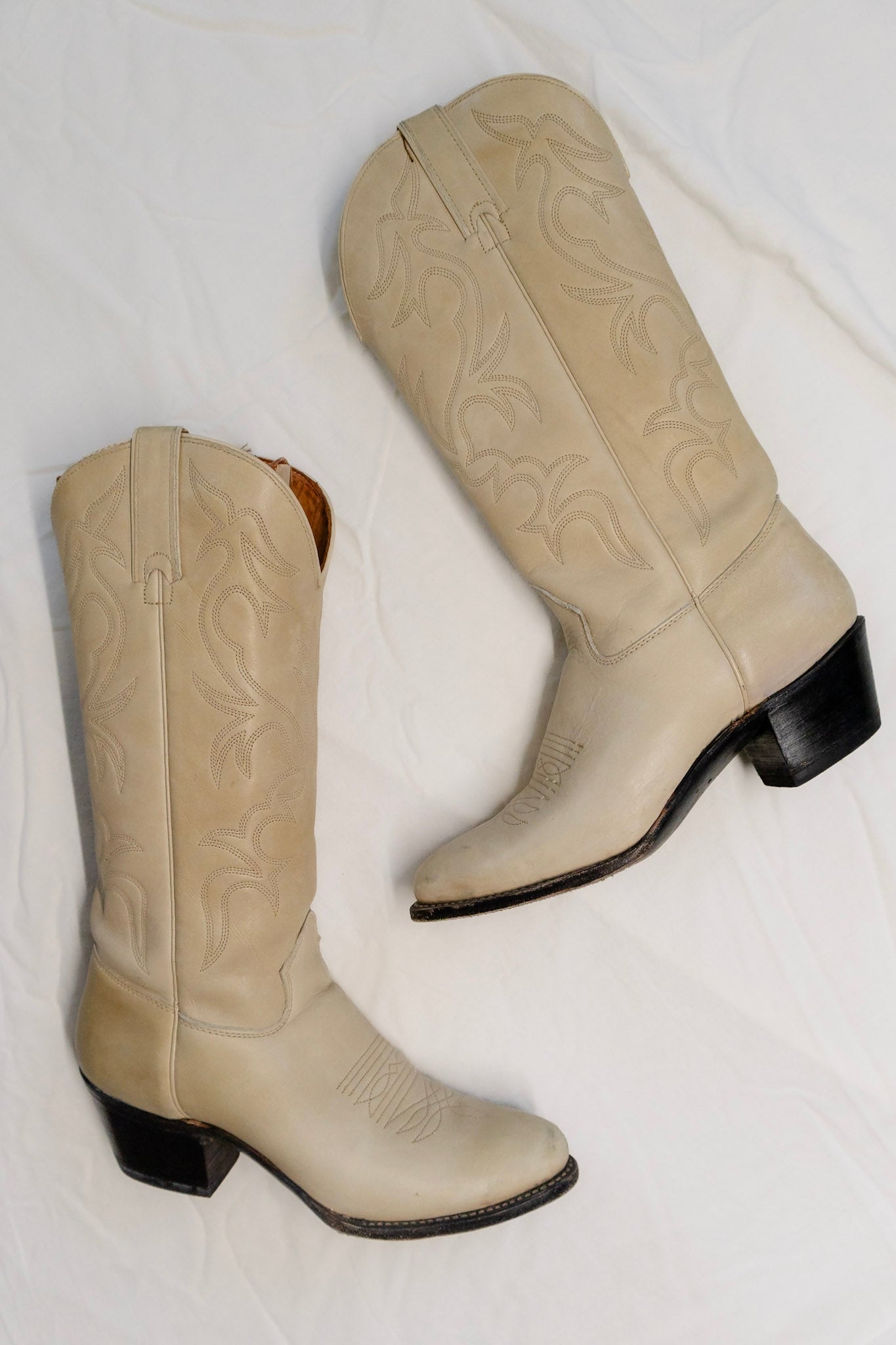 Authentic Leather Cowgirl Boots