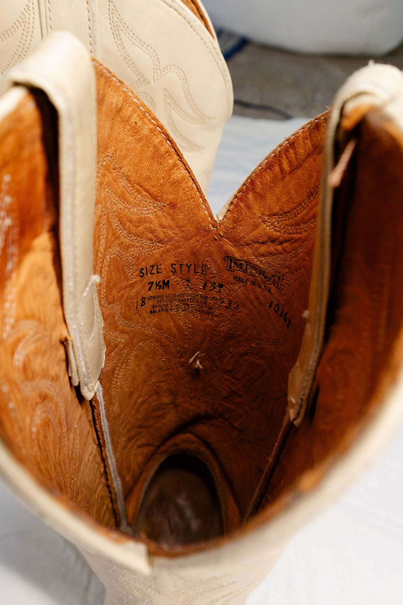 Authentic Leather Cowgirl Boots