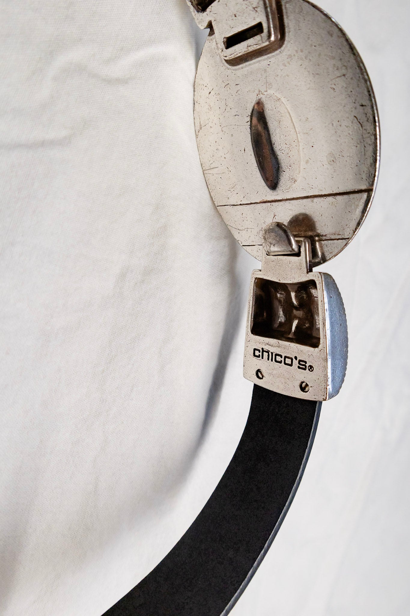 Vintage Chicos Chunky Metal Belt