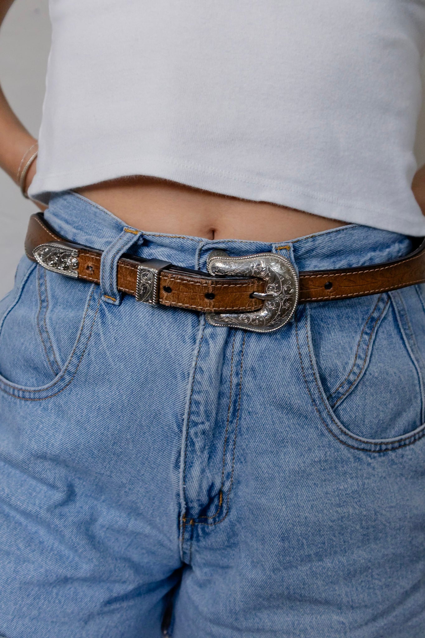 Western Clasp Belt