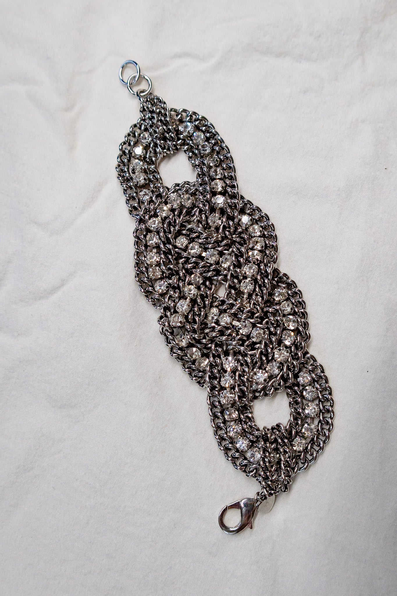 Chunky Metal Detailed Bracelet