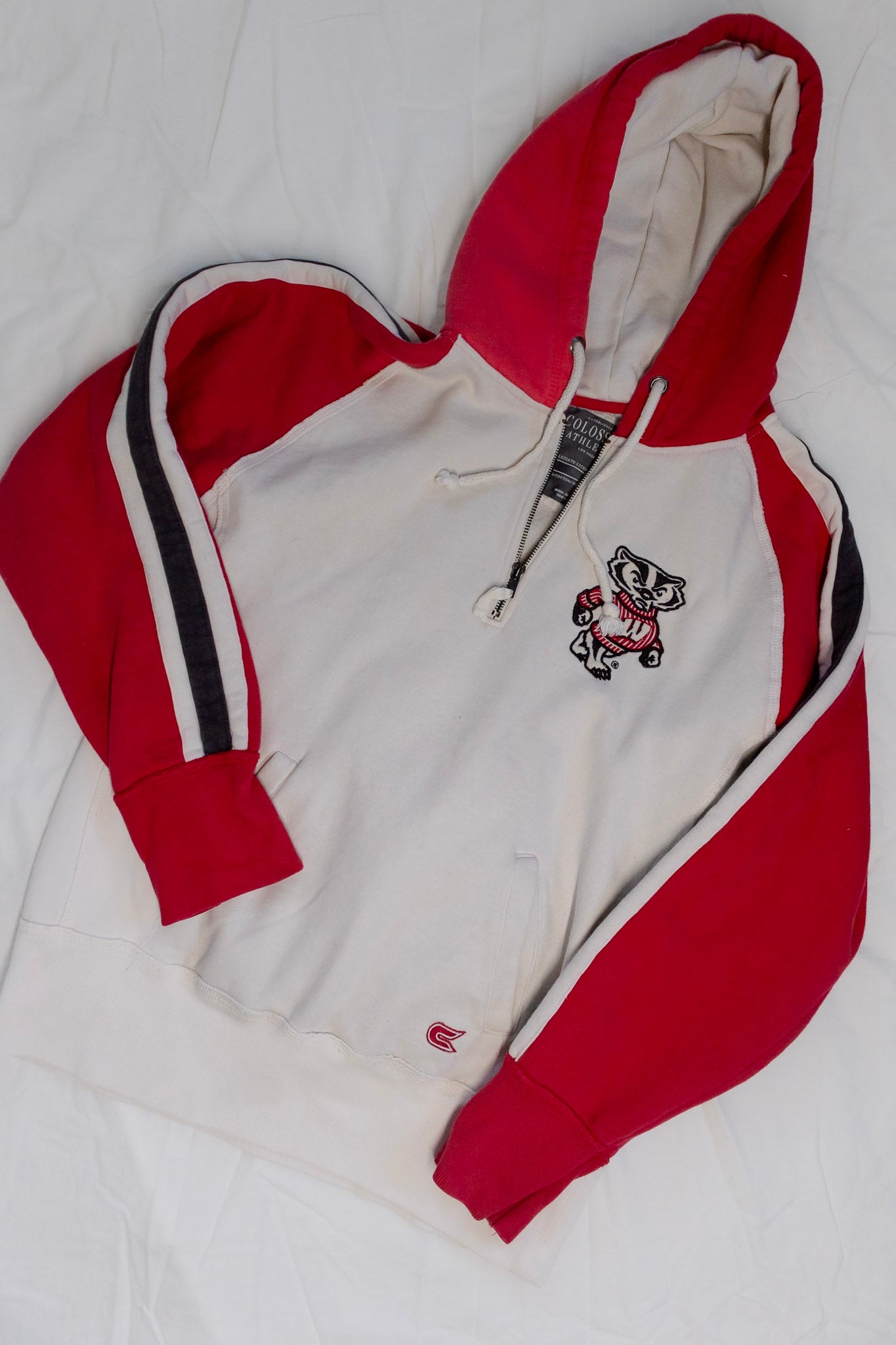 Vintage Badger Quarter Zip Sweatshirt