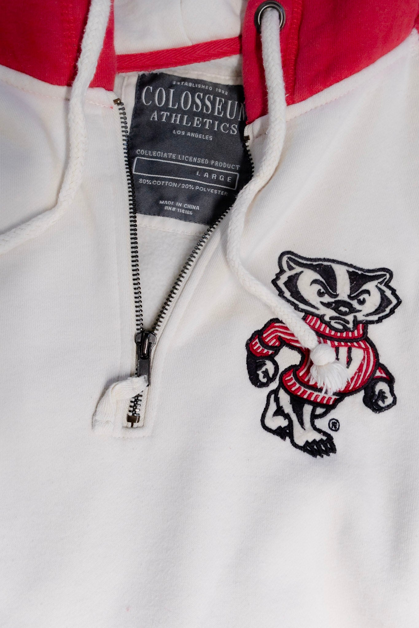 Vintage Badger Quarter Zip Sweatshirt