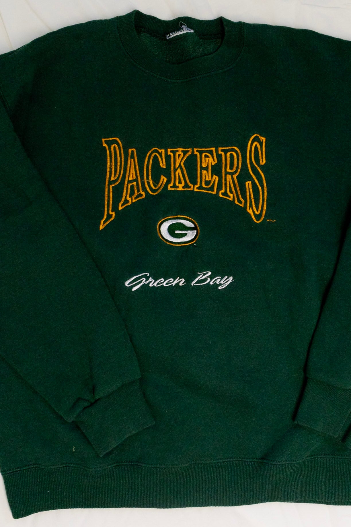 Embroidered Packers Crew Neck