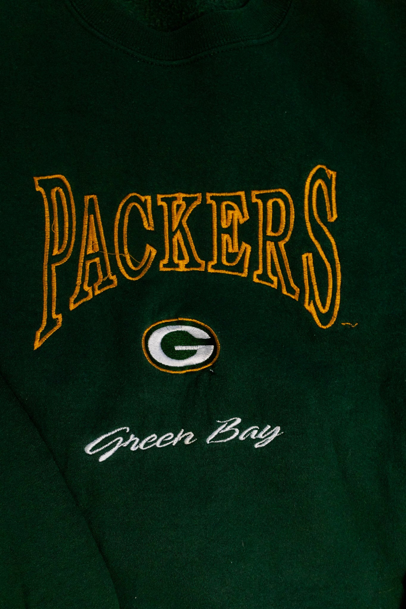 Embroidered Packers Crew Neck