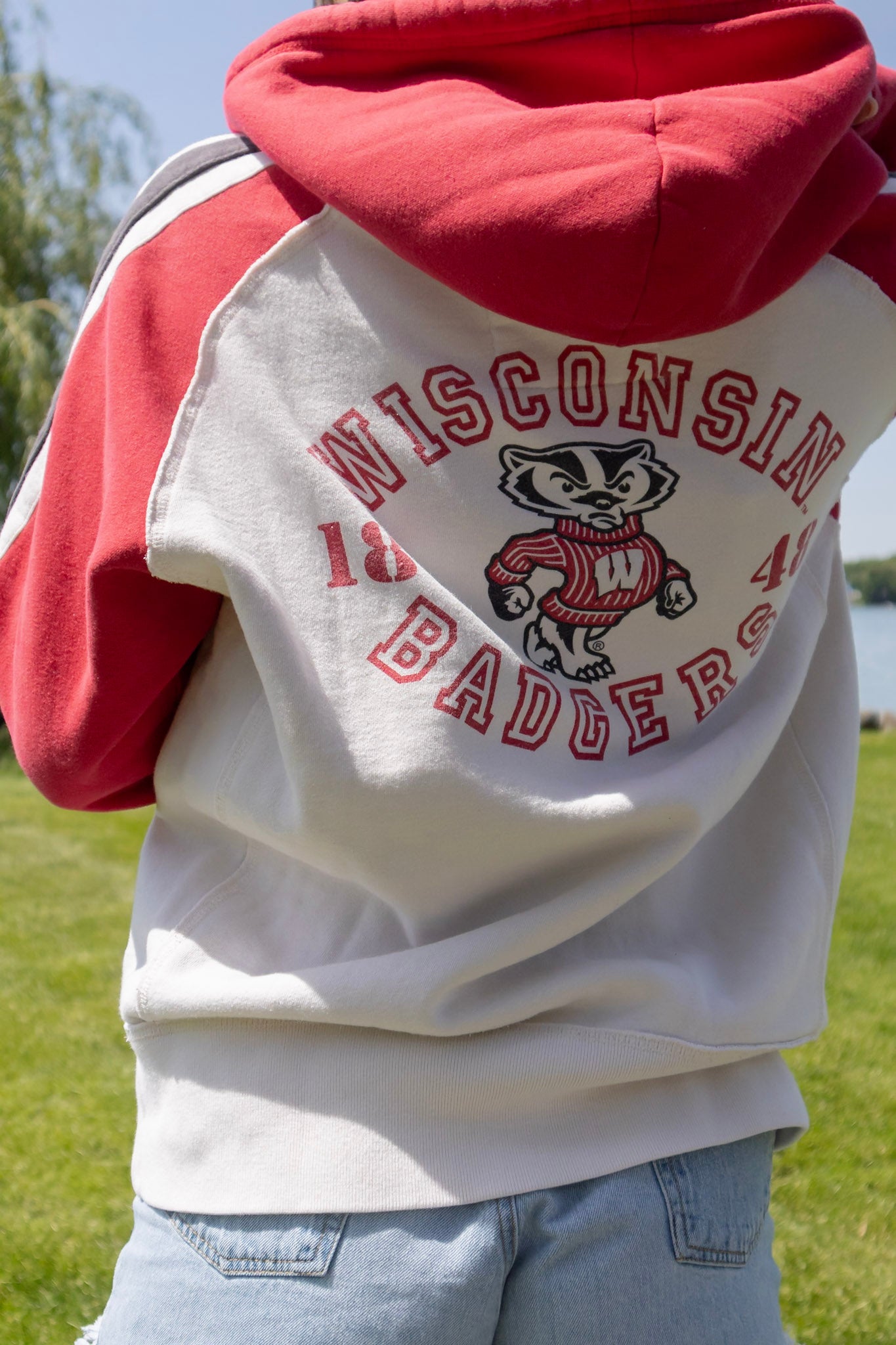 Vintage Badger Quarter Zip Sweatshirt