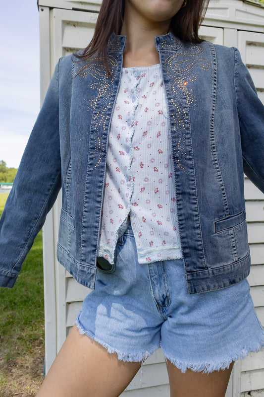 Brand New Chicos Denim Jacket