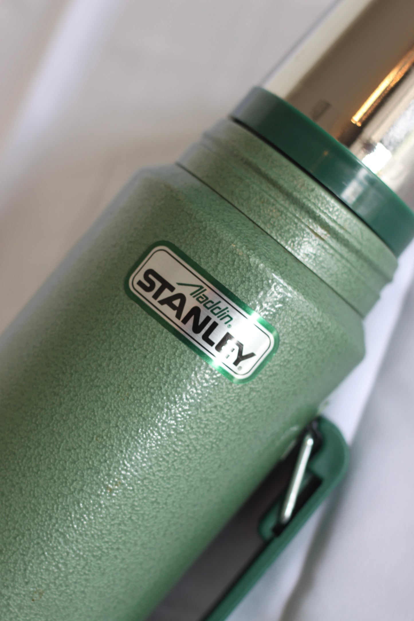 Vintage Forest Green Stanley Thermos