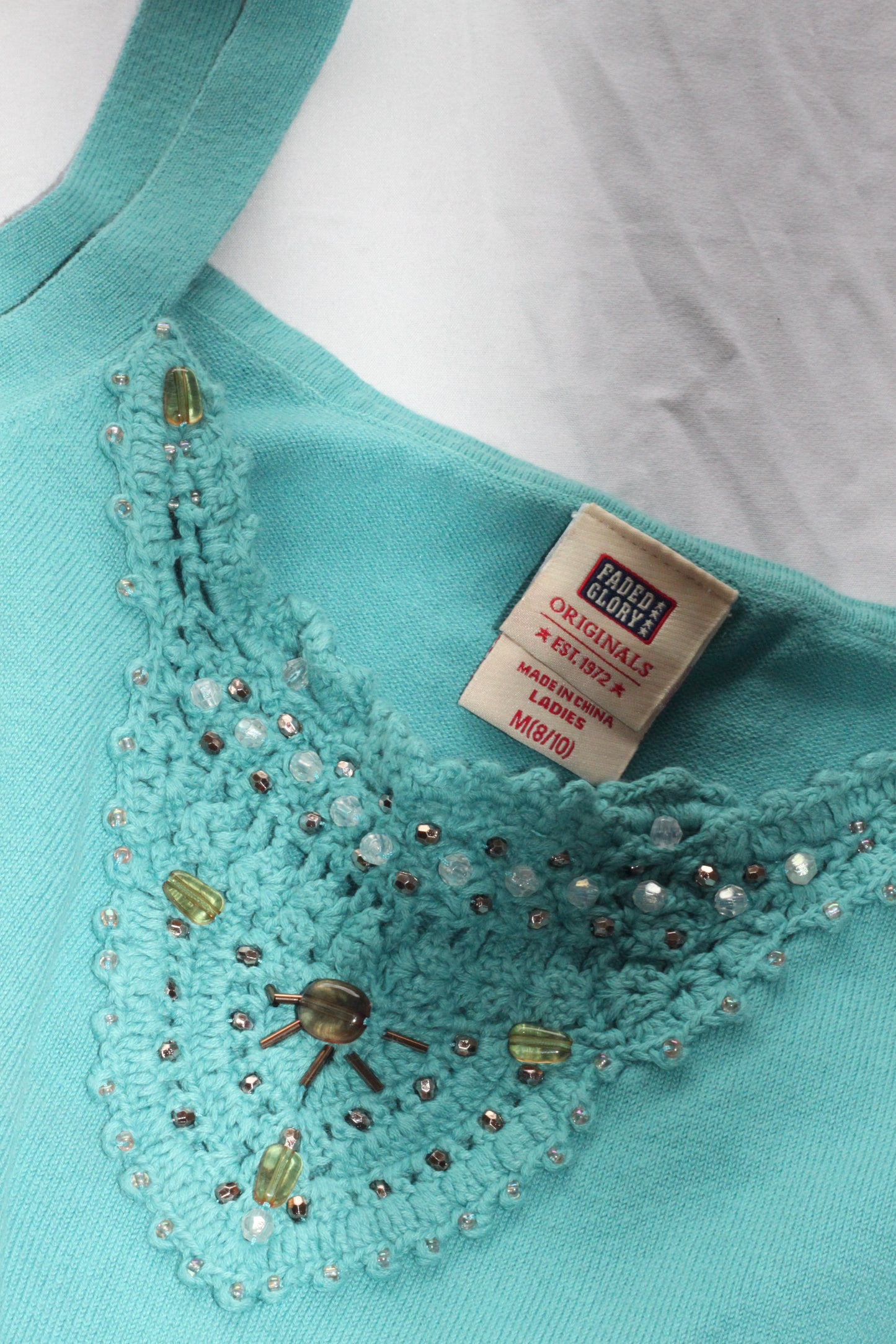 Vintage Beaded Tank
