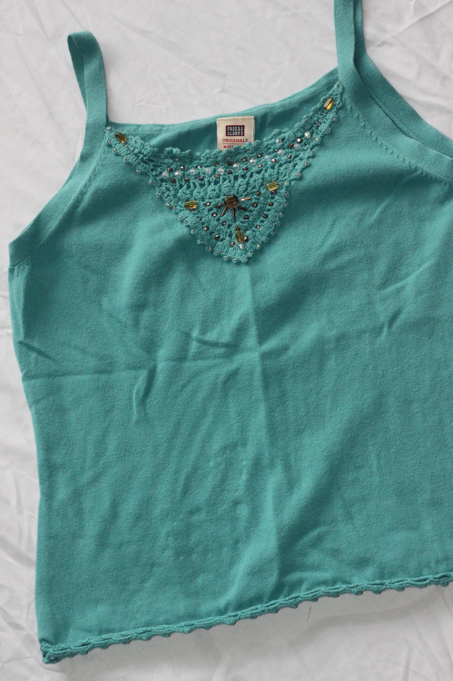 Vintage Beaded Tank