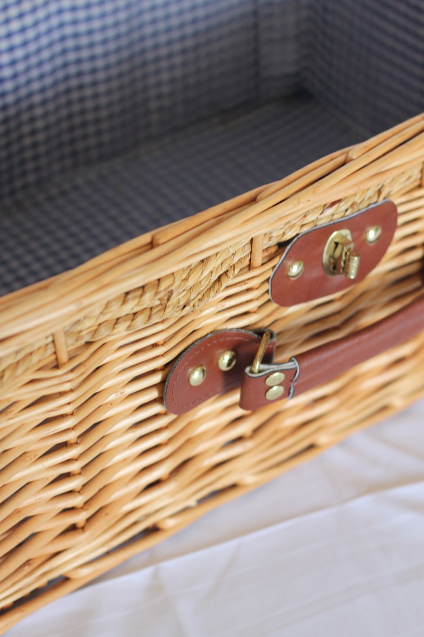 Perfect Vintage Picnic Basket