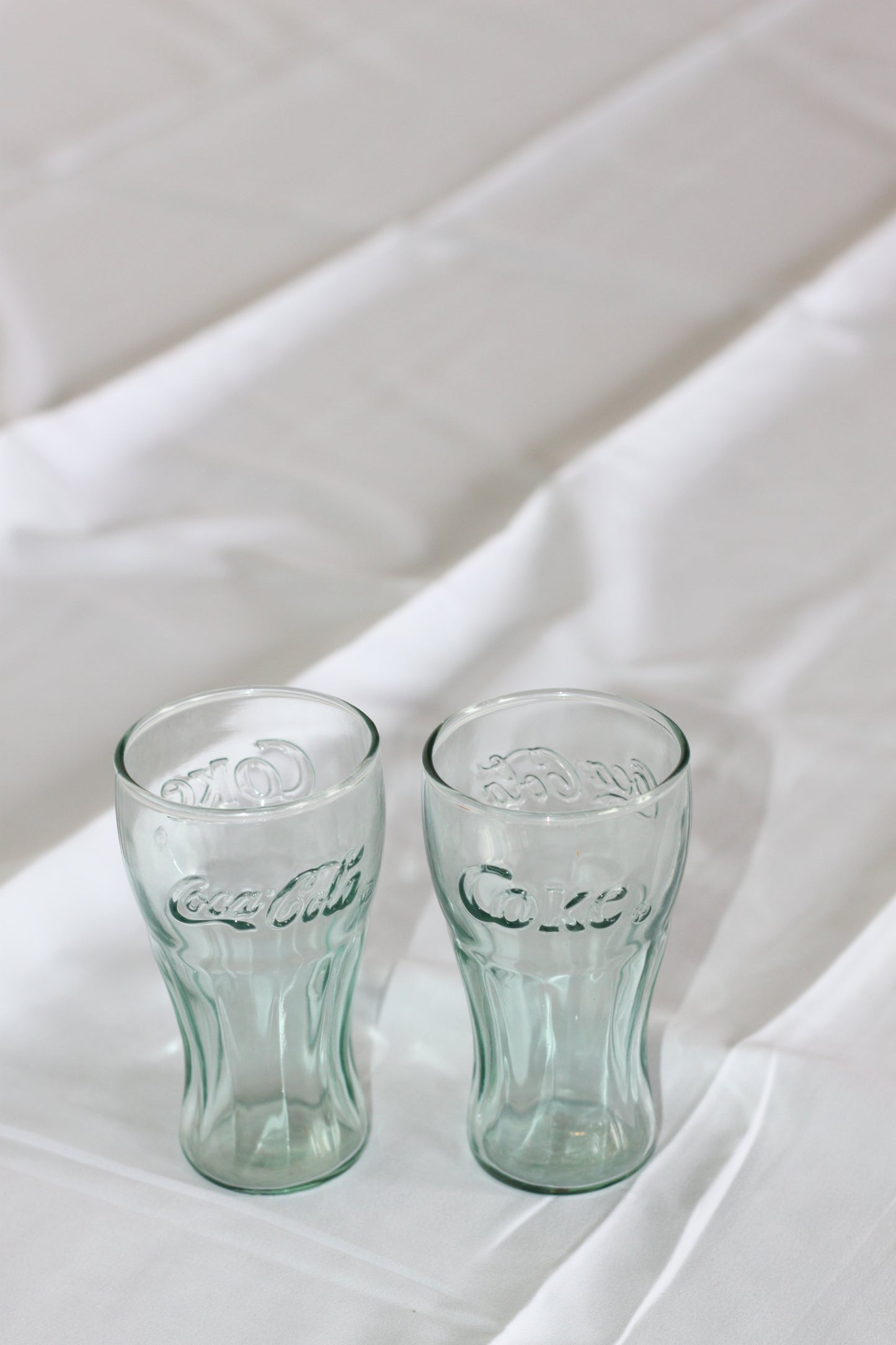 Vintage Mini Coke Glasses (set of 2)