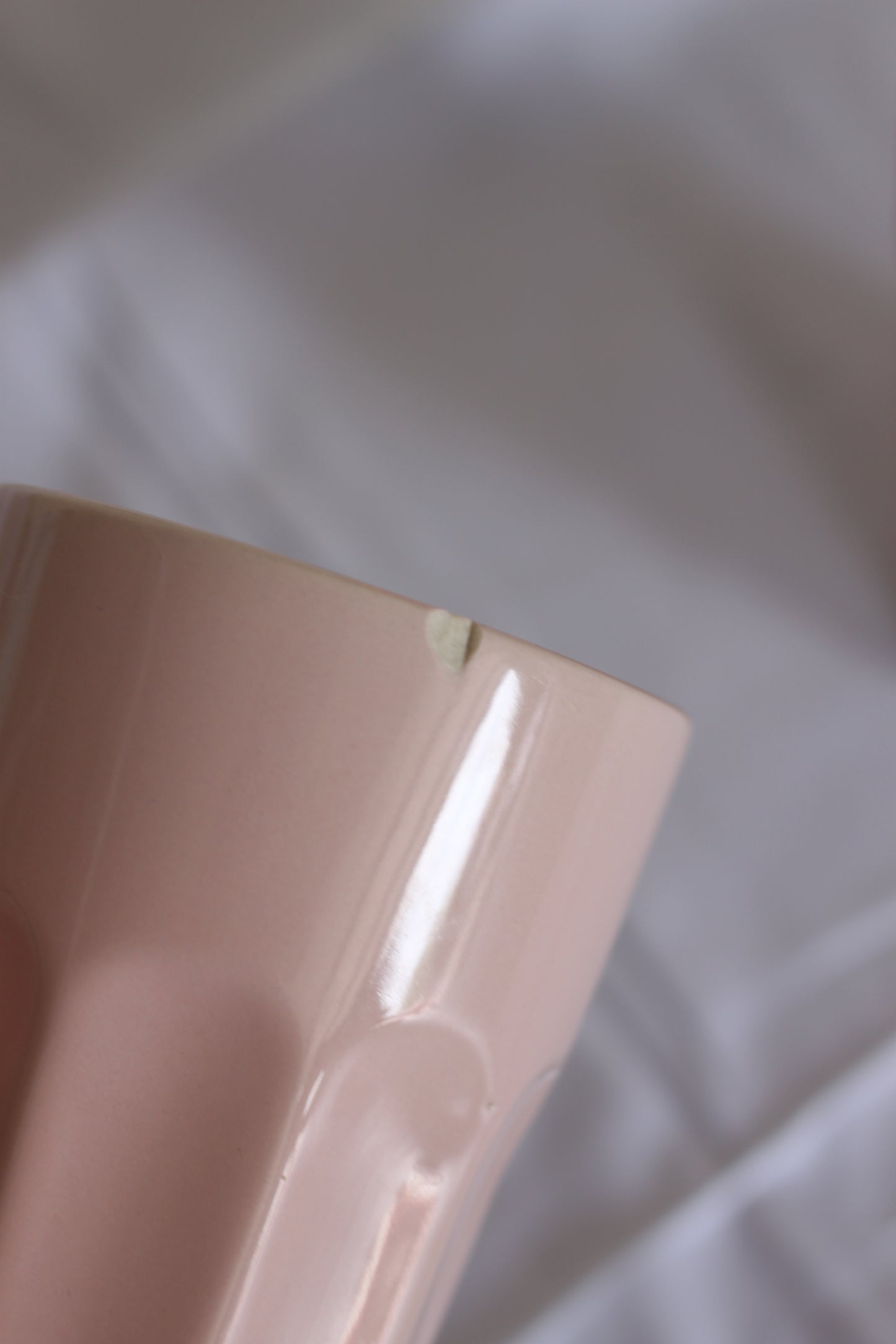 Pastel Pink Tall Ceramic Cups (set of 2)