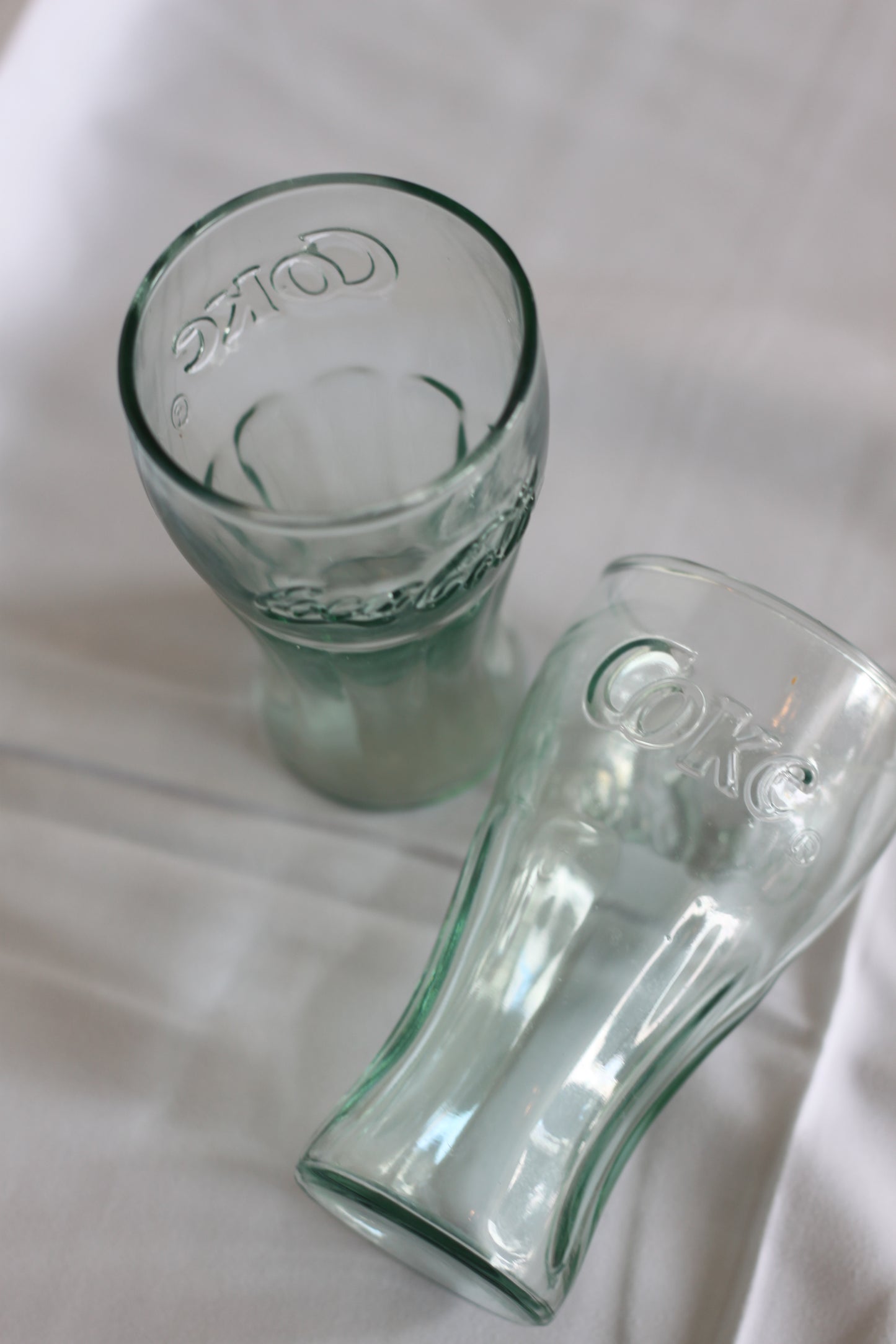 Vintage Mini Coke Glasses (set of 2)