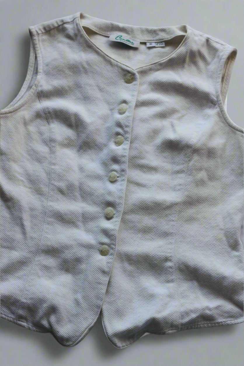 Vintage Button Up Vest