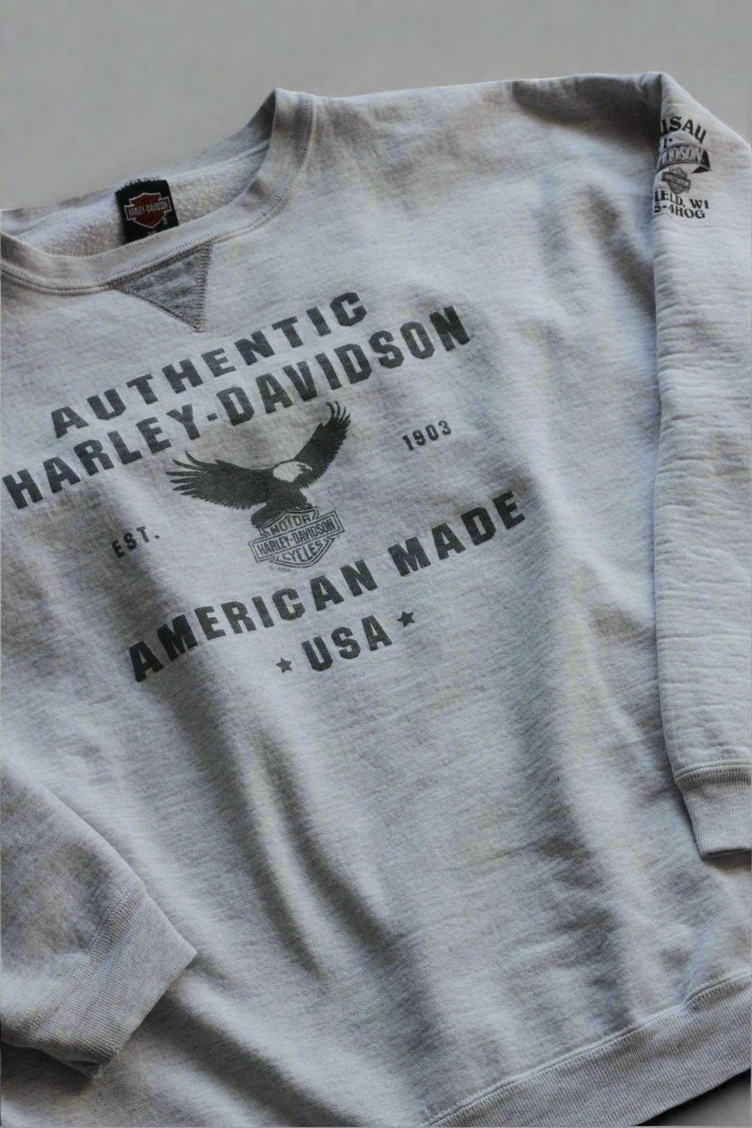 Vintage Harley Davidson Crew