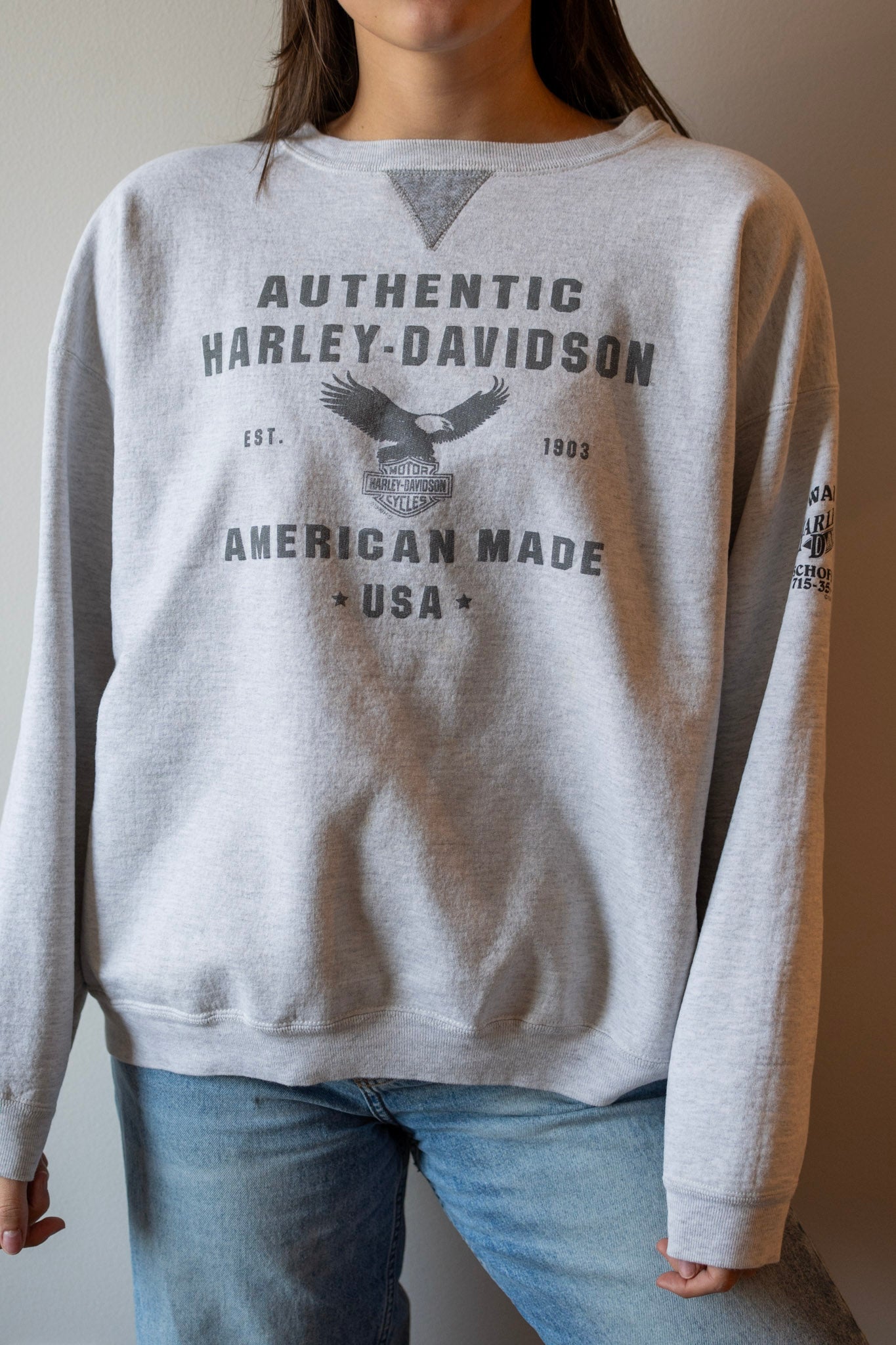 Vintage Harley Davidson Crew