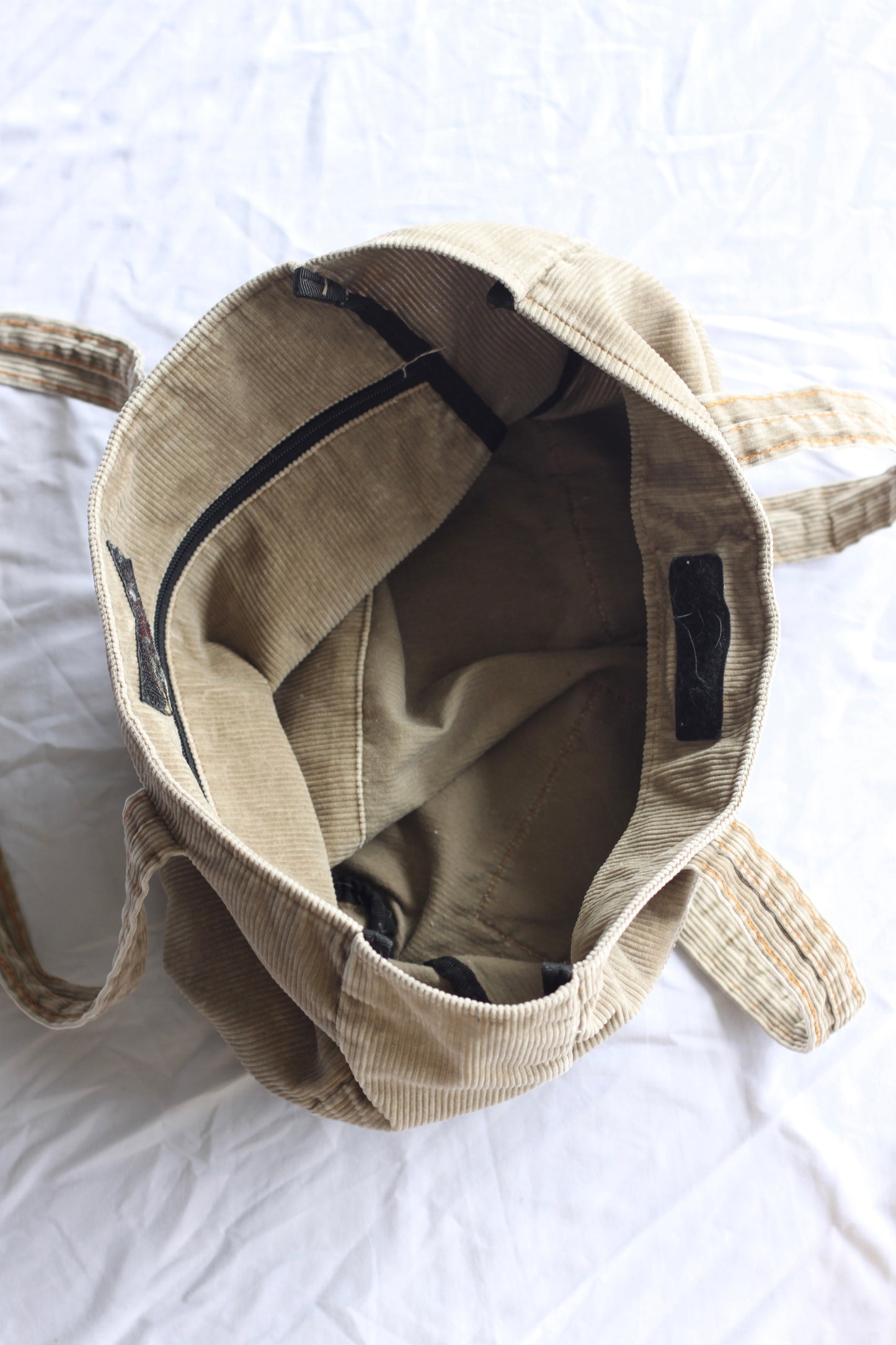 Levi's Corduroy Tan Tote Bag